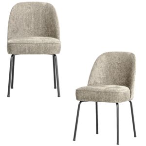 wohnli-moebel-suche-001883046914 Wohnli Möbelsuche - Stuhl-Set Vogue Naturfarben/Hellgrau B: 50cm