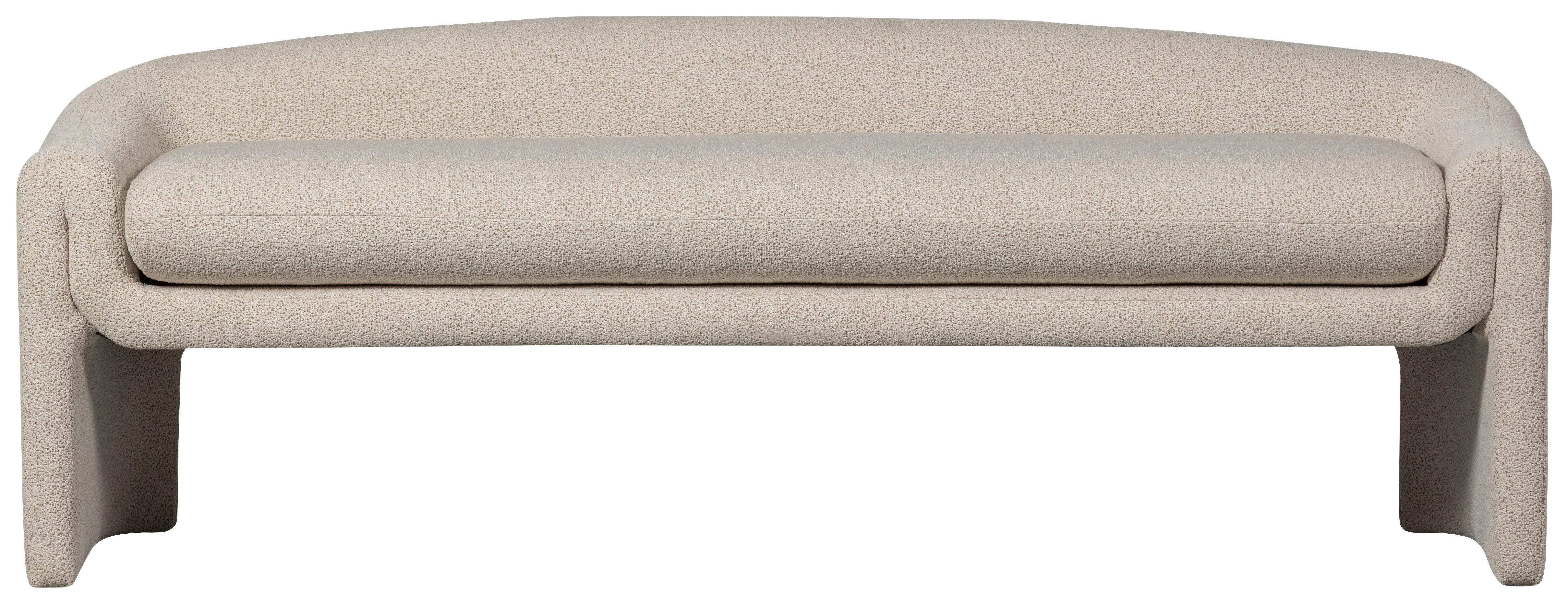 Sitzbank Zone Beige B: 160 cm Textil Livetastic Möbel > Bänke > Sitzbänke Beige
