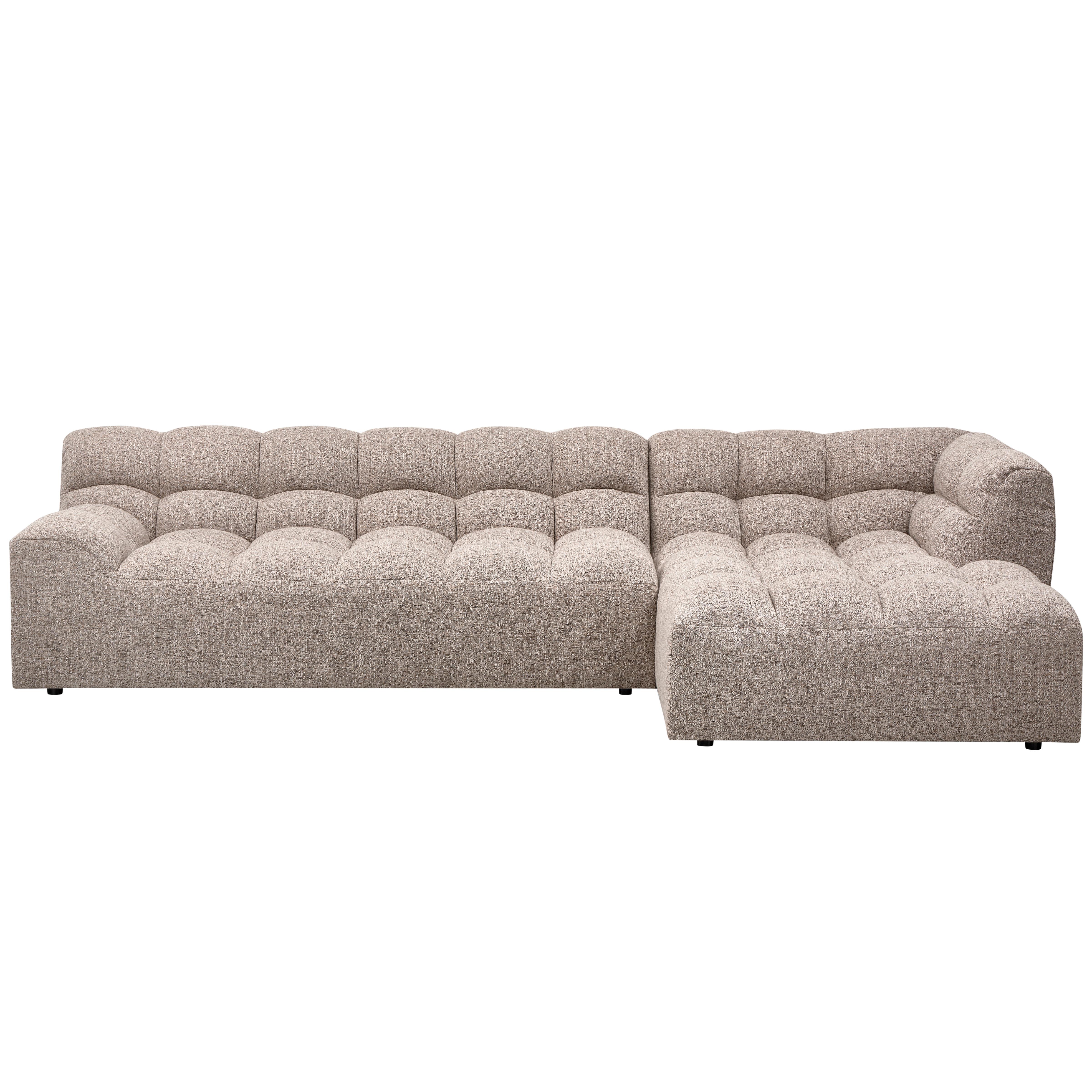 Wohnli Möbelsuche - ECKSOFA Allure Braun S: 324x165cm
