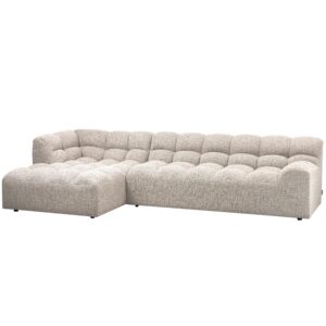 Ecksofa Allure Naturfarben S: 165x324cm Textil Livetastic Möbel > Sofas & Couches > Wohnlandschaften > Ecksofas > XXL Ecksofas Braun