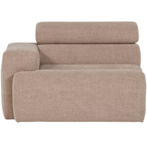 SOFAELEMENT Novi Taupe B: 109cm Textil Livetastic Möbel > Sofas & Couches > Sofas Taupe