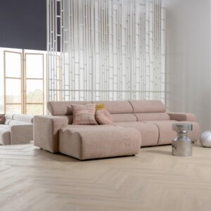 SOFAELEMENT Novi Taupe B: 113cm Textil Livetastic Möbel > Sofas & Couches > Sofas Taupe