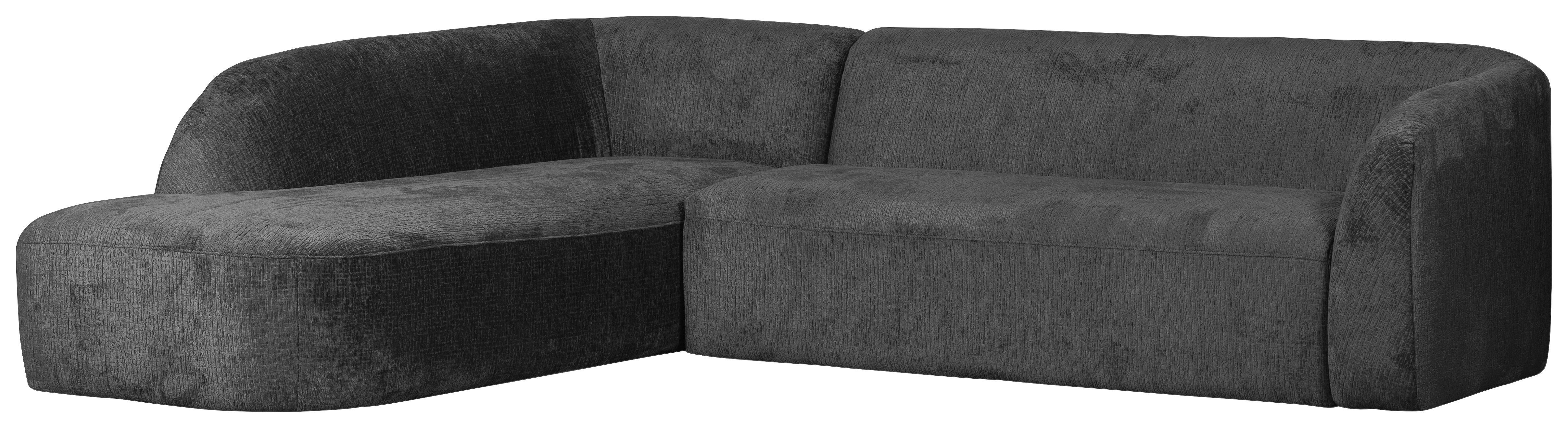 ECKSOFA Sloping Anthrazit S: 225x274cm Textil Livetastic Möbel > Sofas & Couches > Wohnlandschaften > Ecksofas > XXL Ecksofas Anthrazit