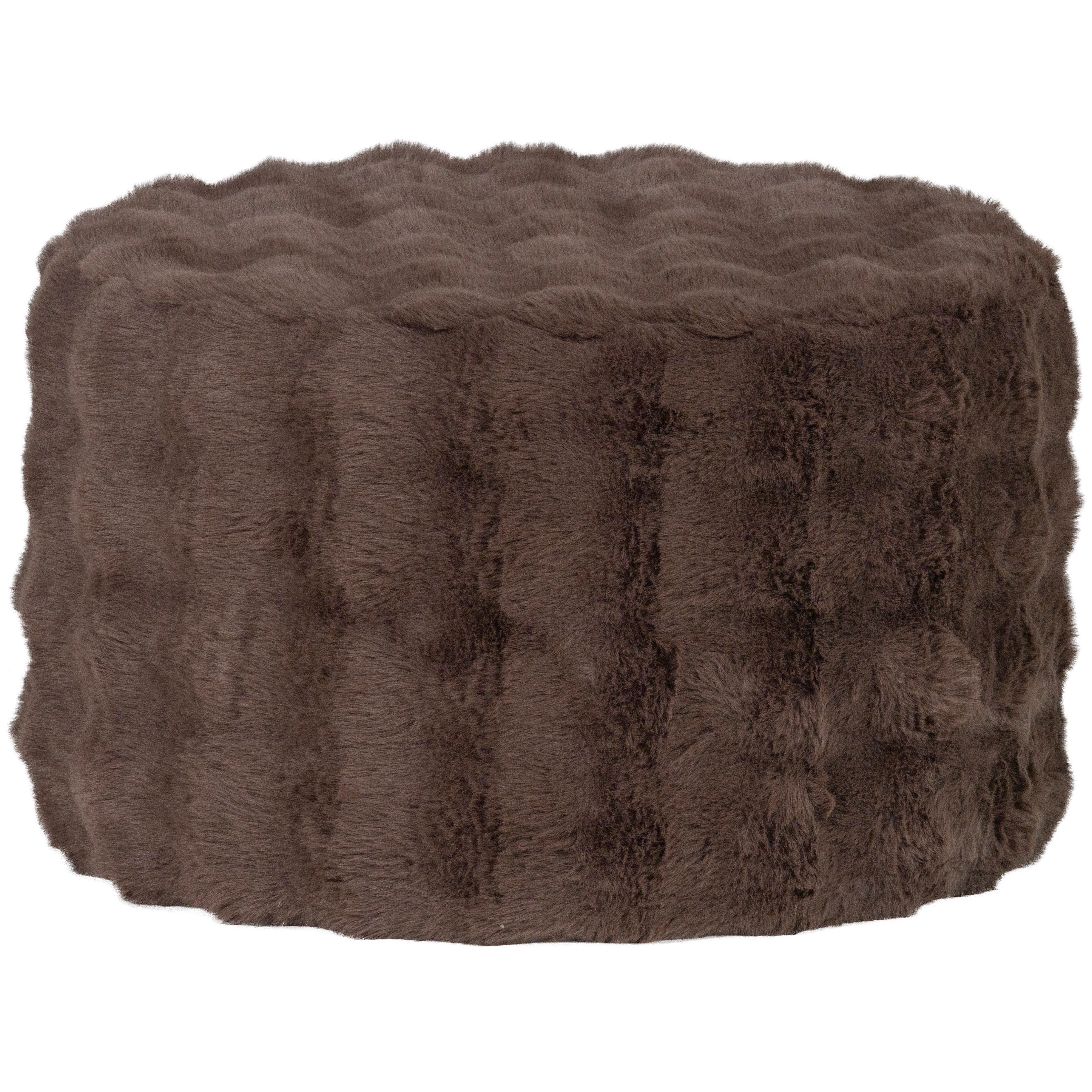 Wohnli Möbelsuche - HOCKER Olven Braun B: 60cm