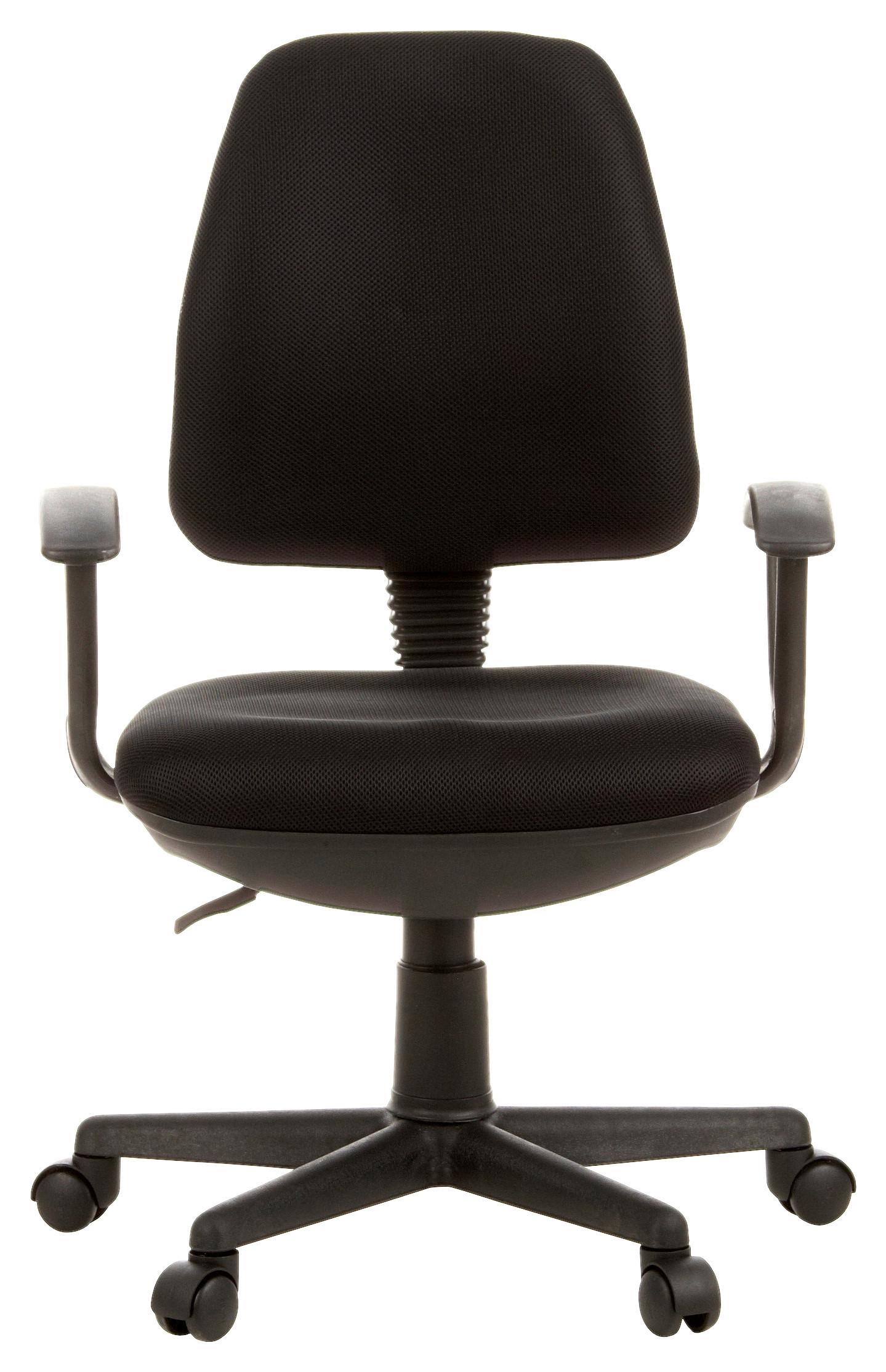 Drehstuhl City 10 Schwarz Kunststoff, Textil MID.YOU Wohnzimmermöbel Schwarz