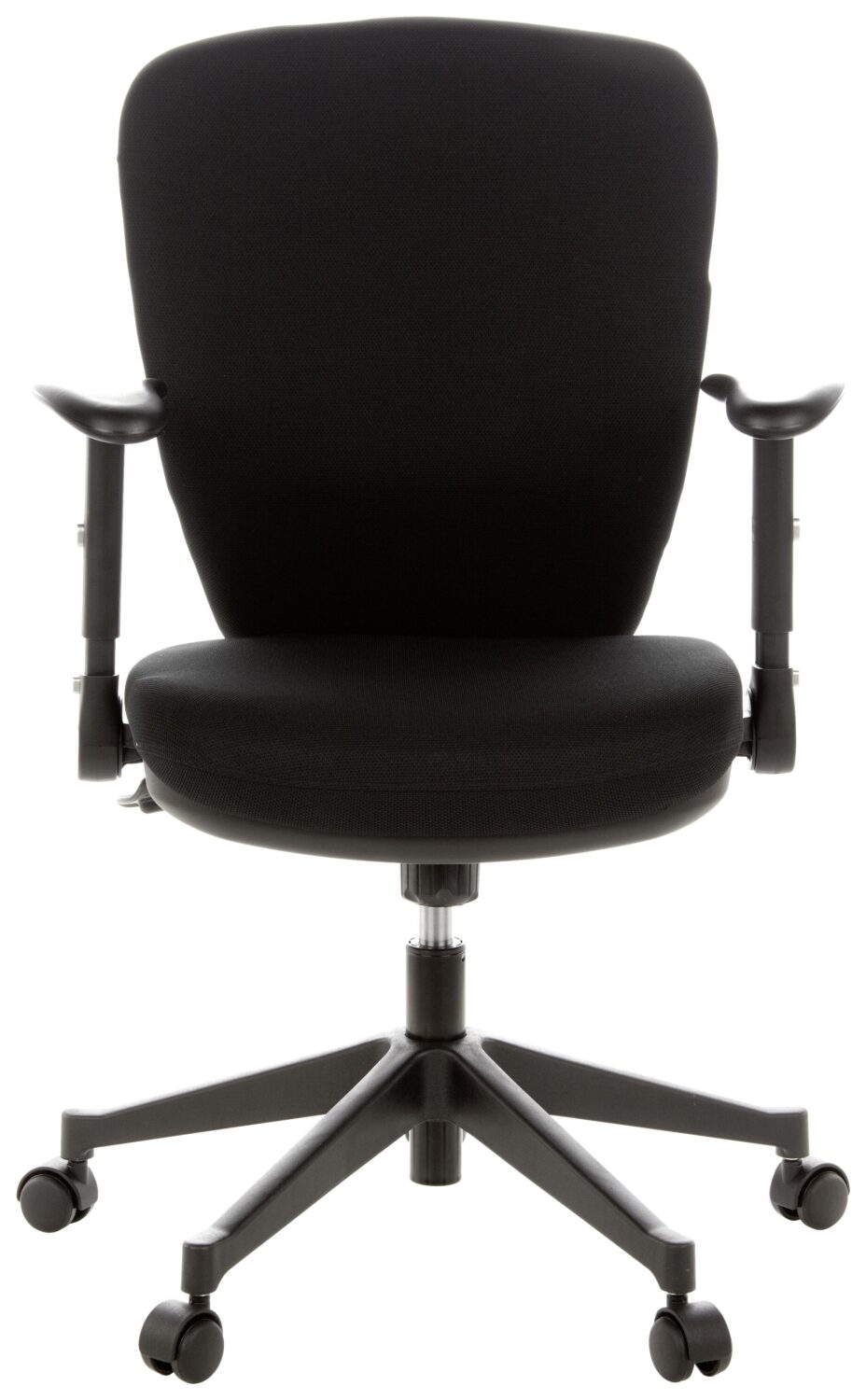 Drehstuhl Traffic 20 Schwarz Metall, Kunststoff, Textil MID.YOU Wohnzimmermöbel Schwarz