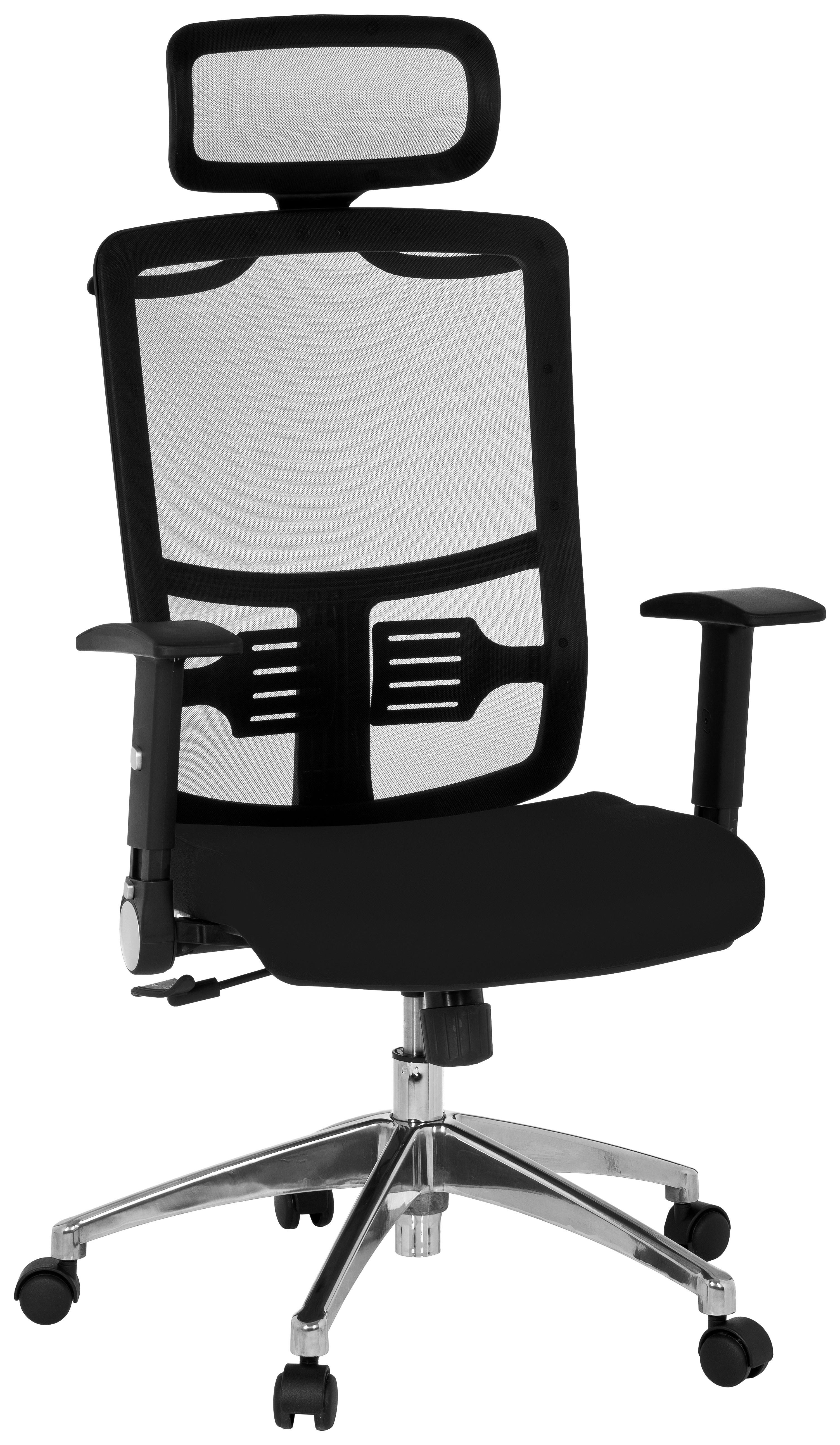 Wohnli Möbelsuche - Drehstuhl Cayen Schwarz ca. 56x112x46cm