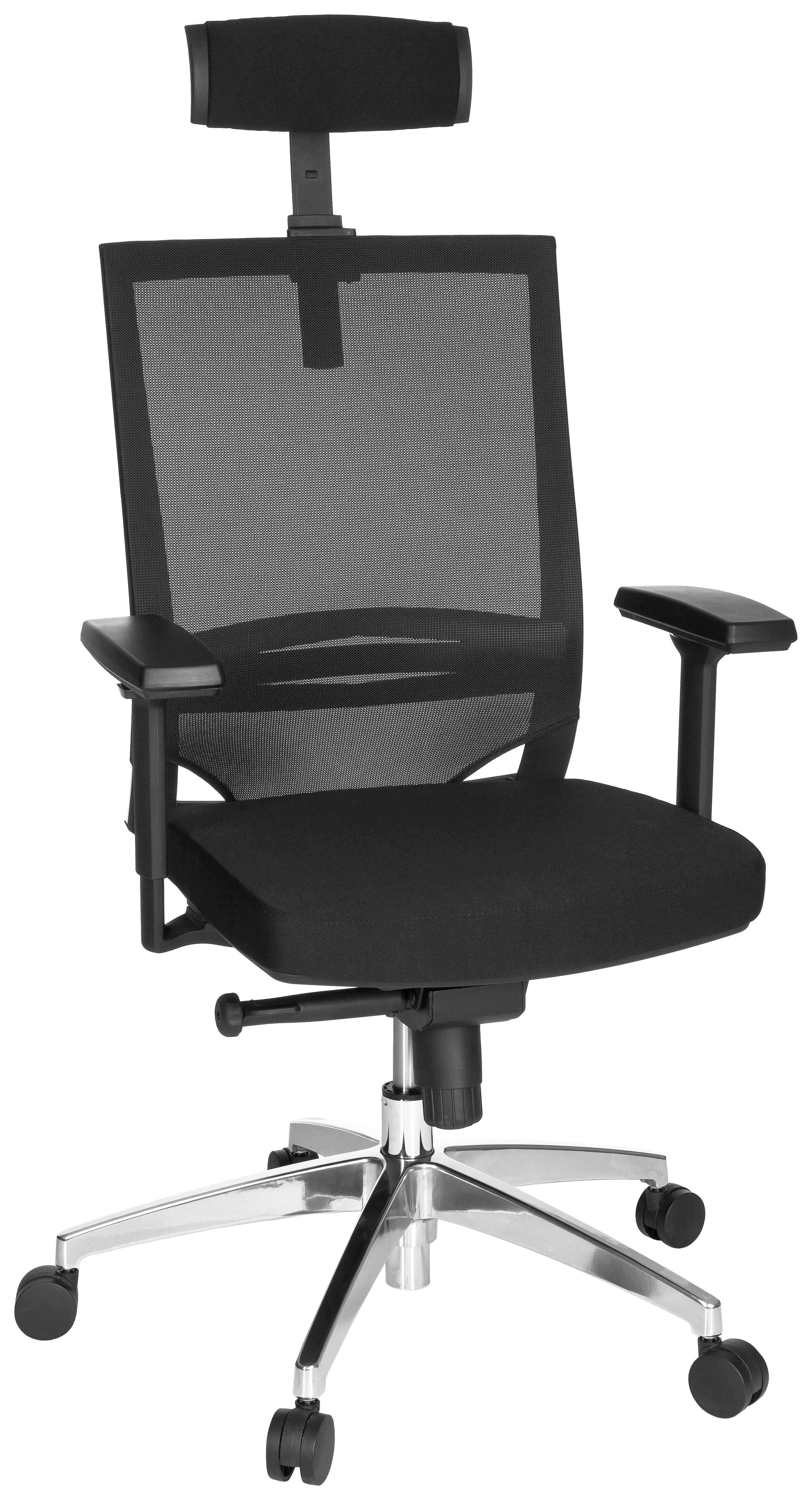 Wohnli Möbelsuche - Drehstuhl Porto Max High Schwarz