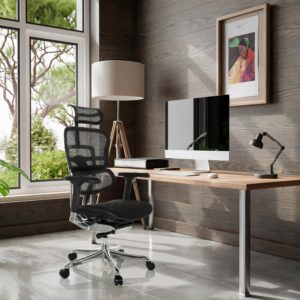 Drehstuhl Ergohuman Gen2 Schwarz Textil MID.YOU Wohnzimmermöbel Schwarz