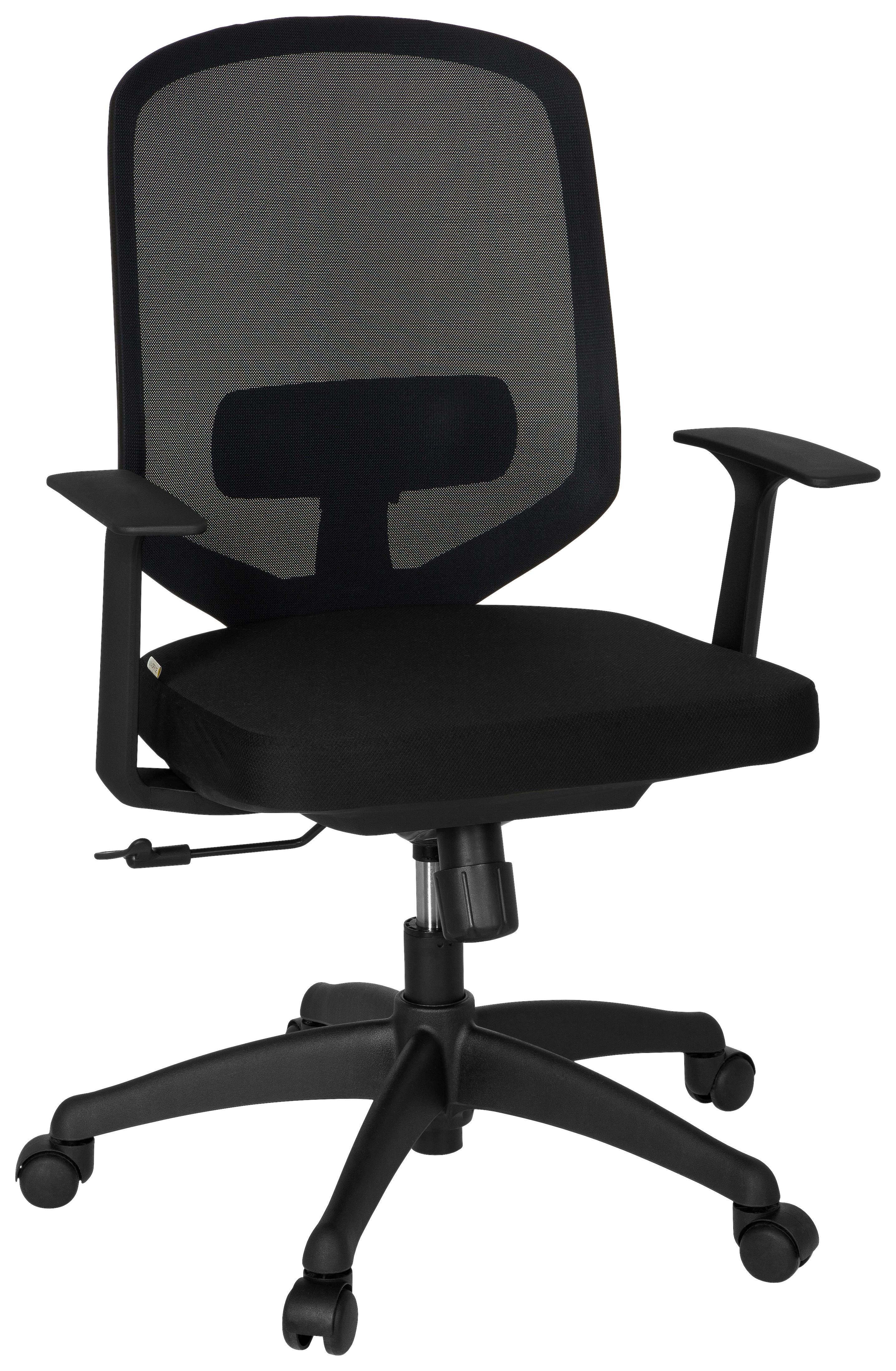 Wohnli Möbelsuche - Drehstuhl Delight Schwarz ca. 56x105x44cm