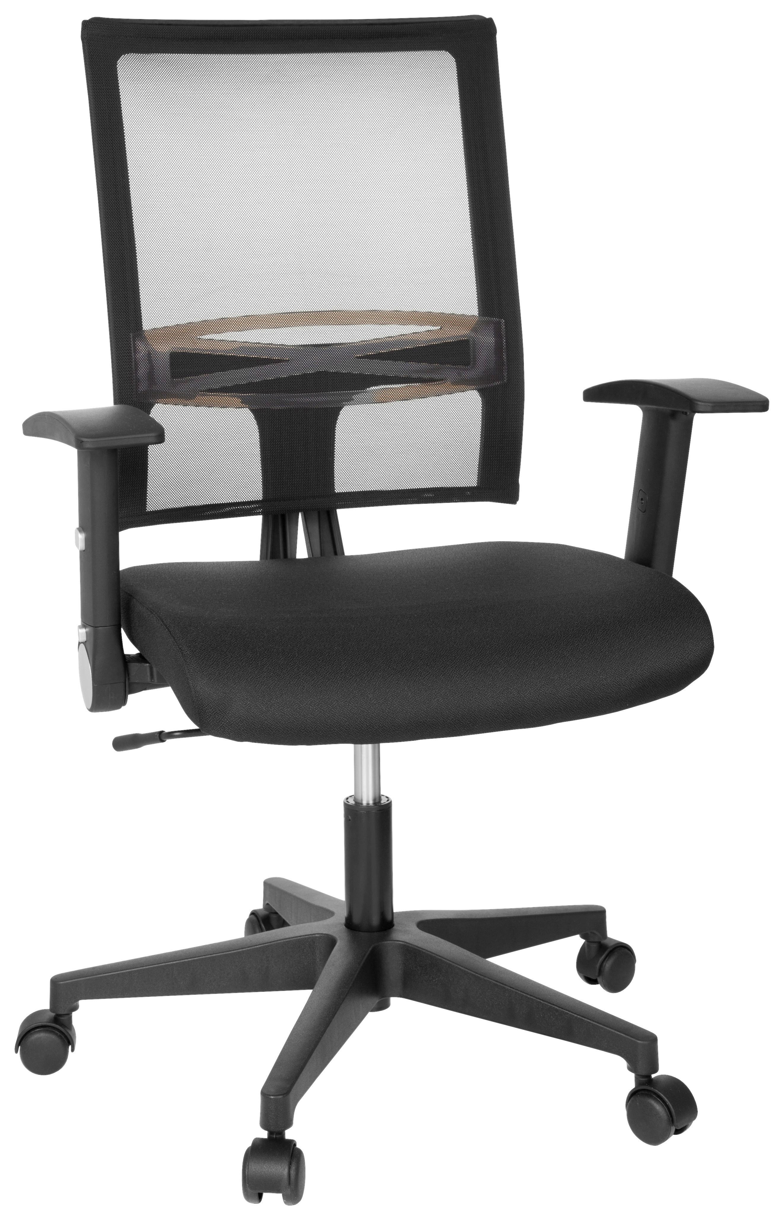 Wohnli Möbelsuche - Drehstuhl Office R8 Schwarz