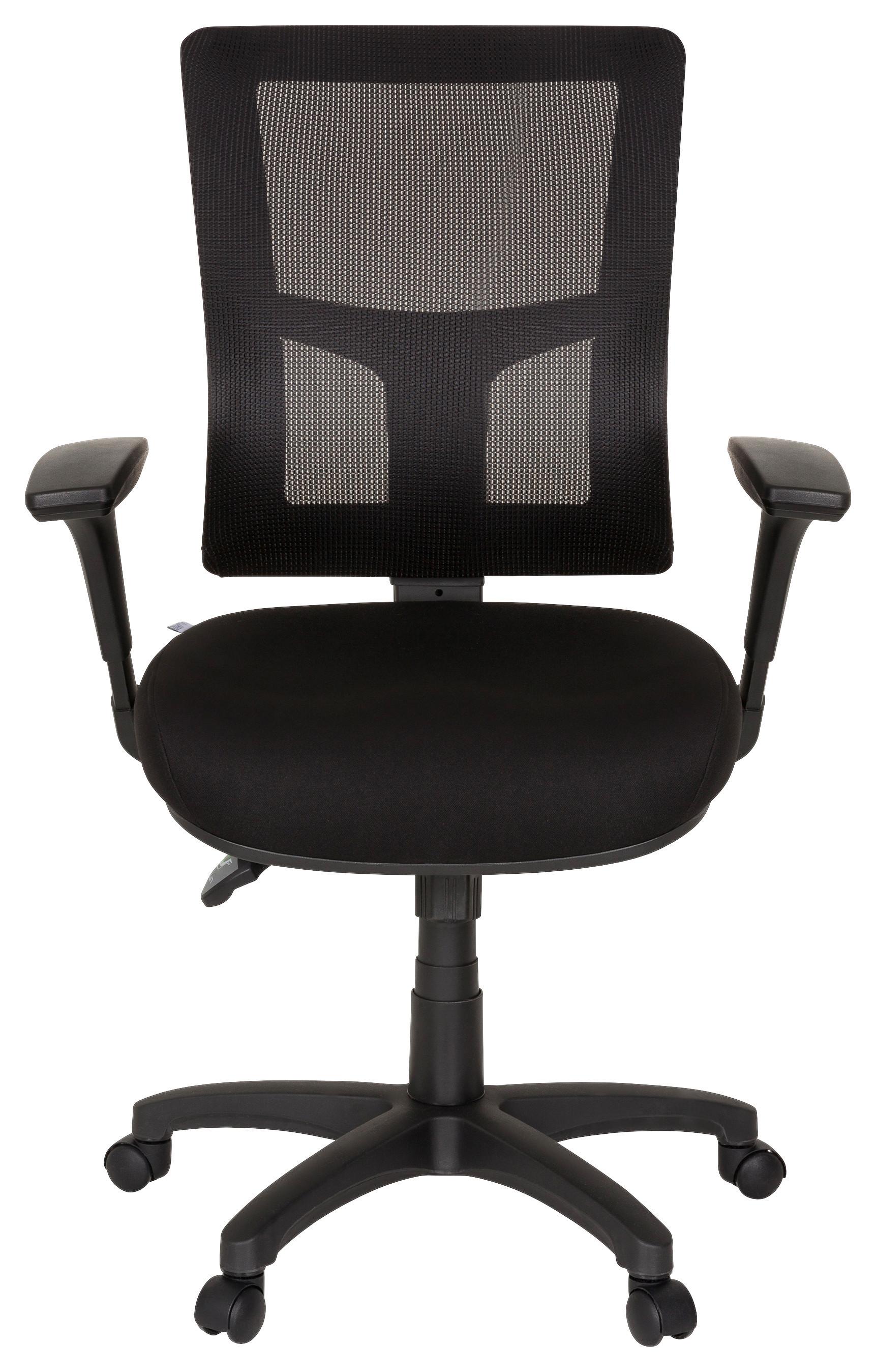 Drehstuhl Impact Pro Schwarz Kunststoff, Textil MID.YOU Wohnzimmermöbel Schwarz