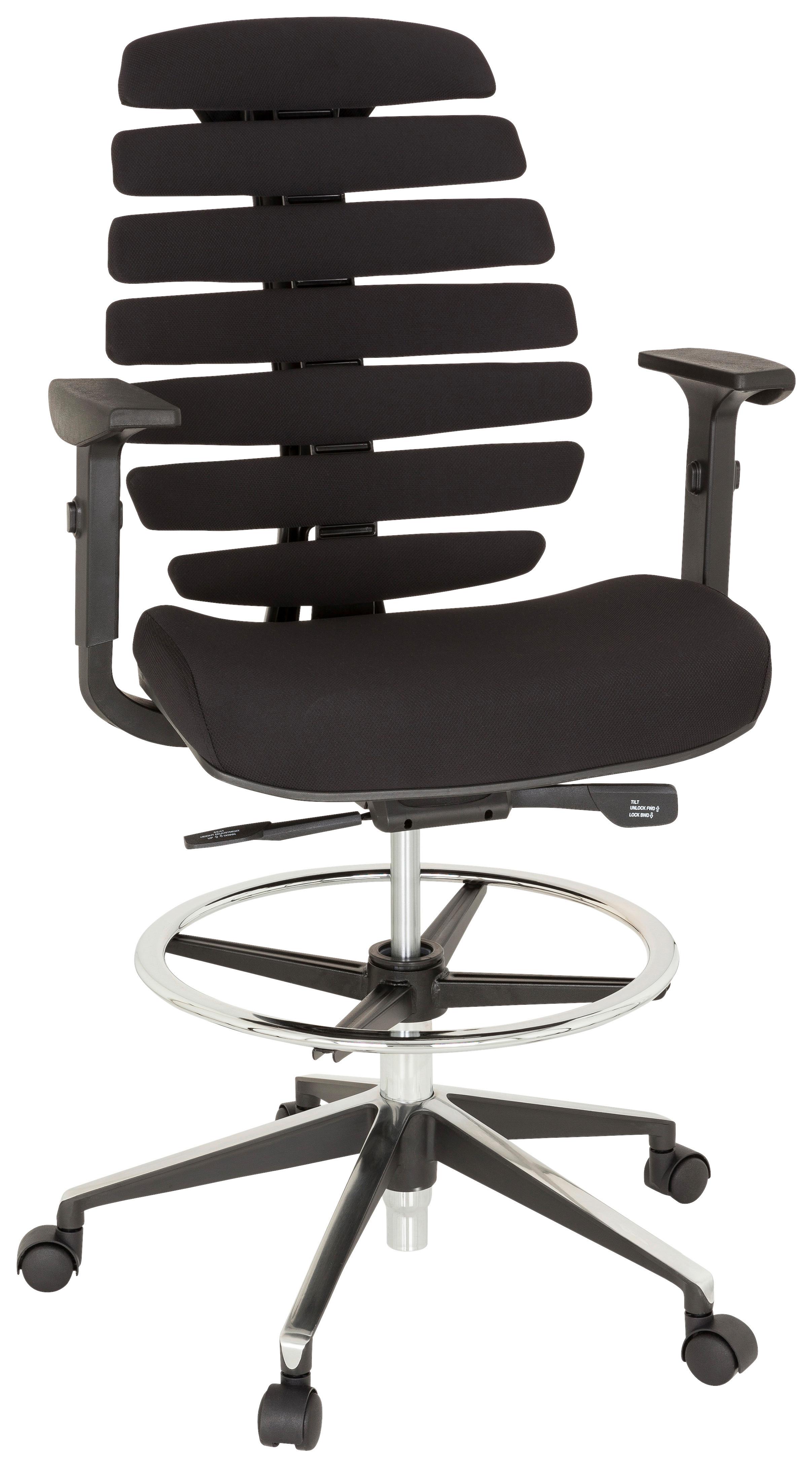 Wohnli Möbelsuche - Drehstuhl Ergo Line II Work Schwarz