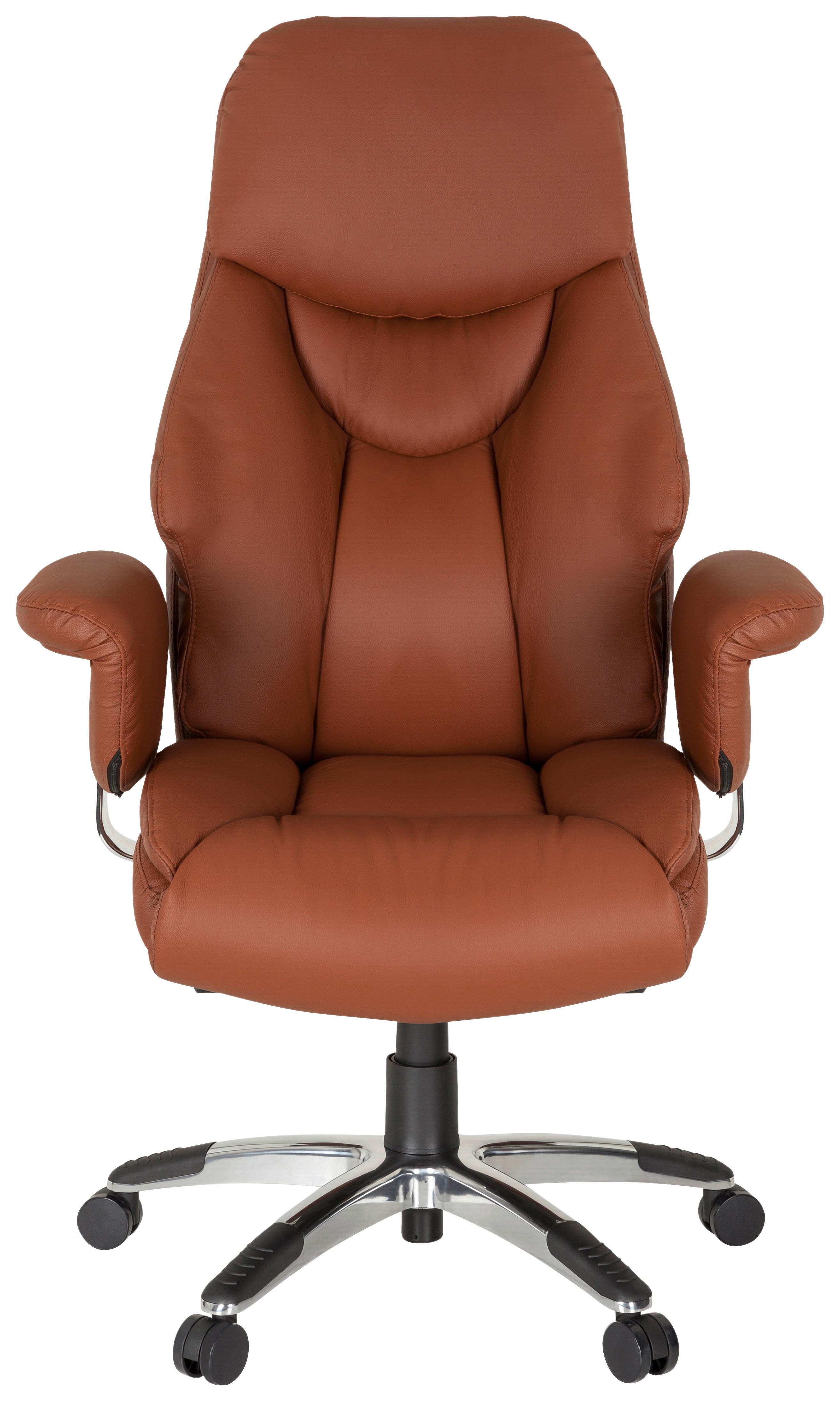 Chefsessel Prado Braun Kunststoff, Textil MID.YOU Möbel > Stühle > Bürostühle > Bürostühle ergonomisch Braun