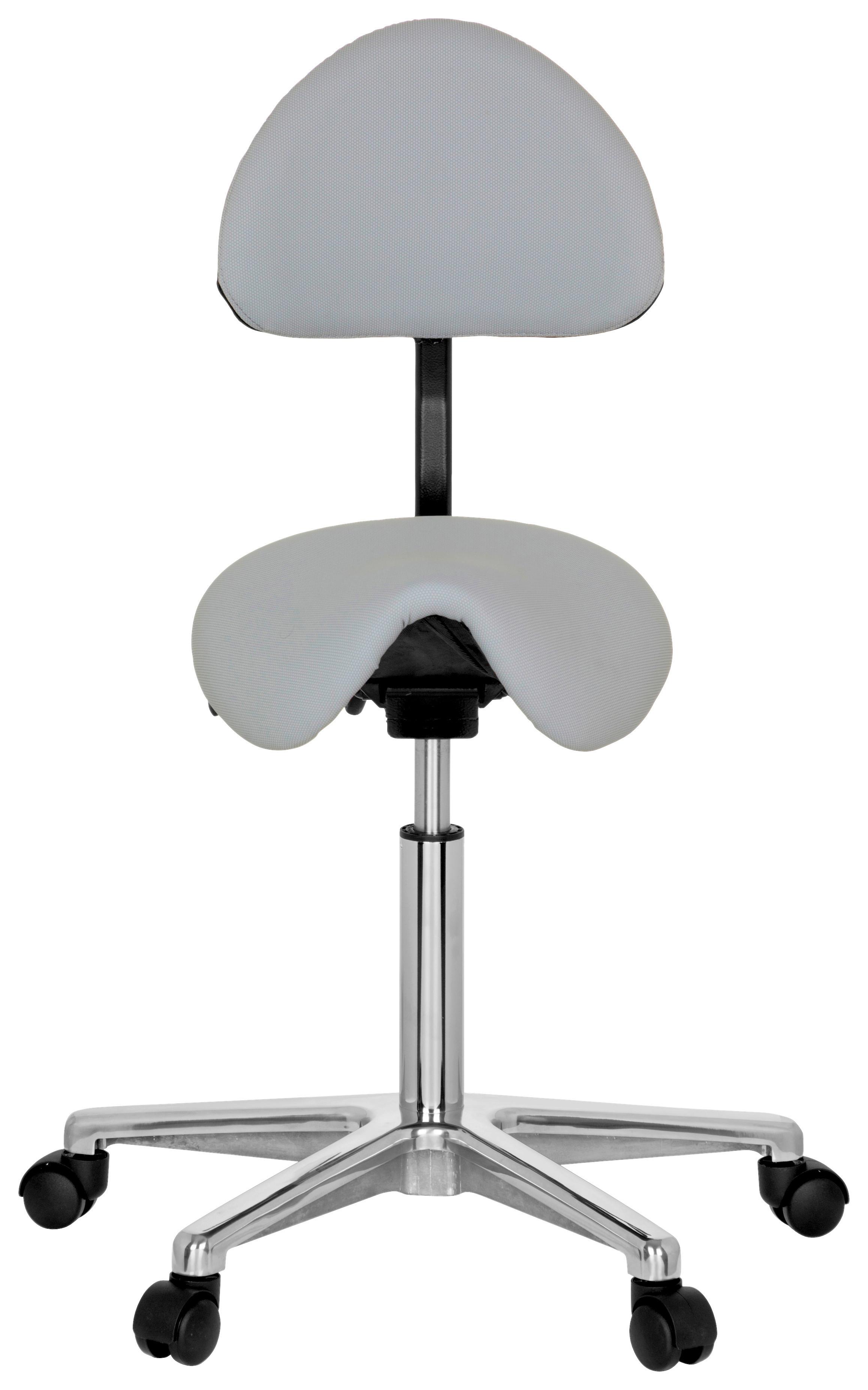 Bürohocker Top Work 20 Grau Textil MID.YOU Möbel > Sessel > Hocker Grau