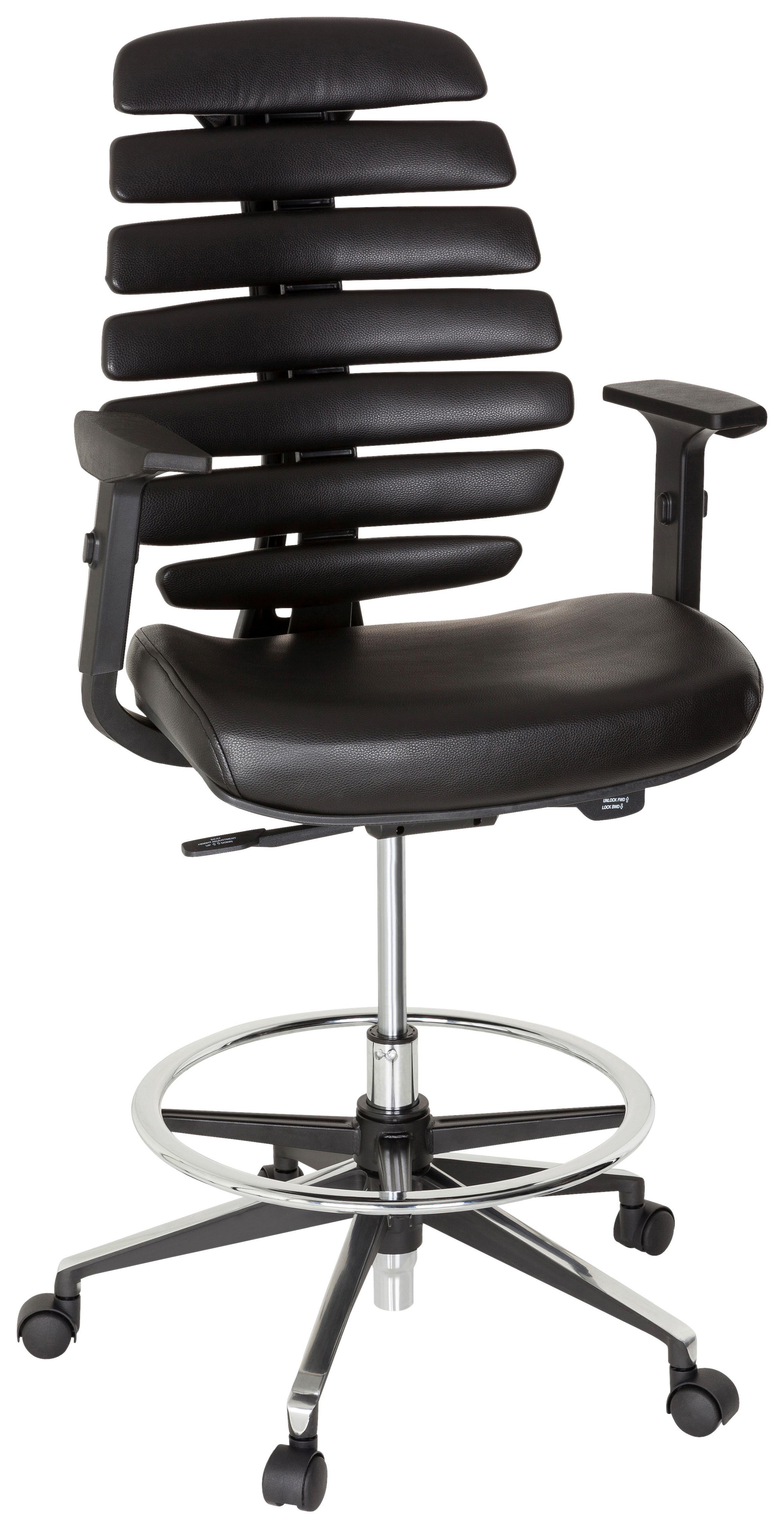 Wohnli Möbelsuche - Drehstuhl Ergo Line II Work Schwarz