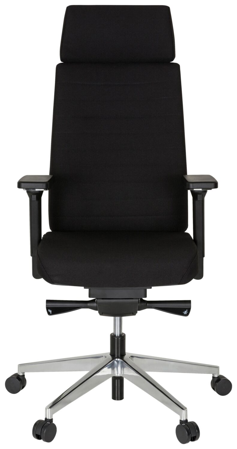 Drehstuhl Move-Tec Pro 3D Schwarz Textil MID.YOU Wohnzimmermöbel Schwarz