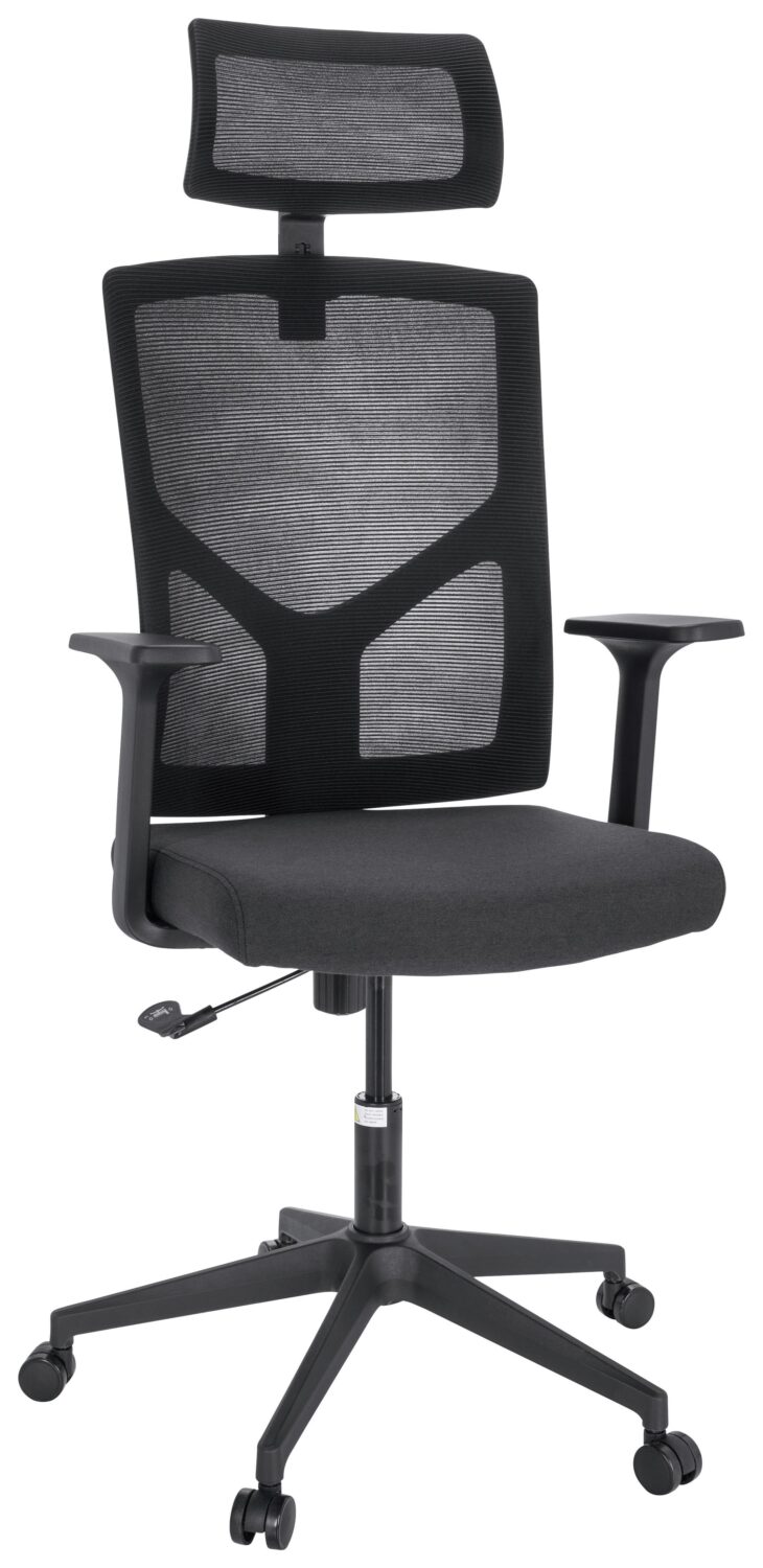 Wohnli Möbelsuche - Drehstuhl Breton ca. 68x131 cm Schwarz