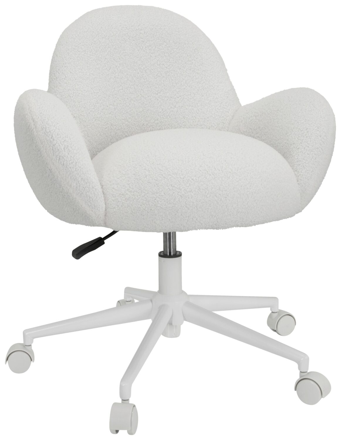 Wohnli Möbelsuche - Jugenddrehstuhl Kiddy Teddy ca.63x67x64cm Teddystoff Weiß