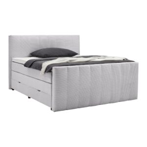 wohnli-moebel-suche-001933000308 Wohnli Möbelsuche - Boxspringbett Malaga Hellgrau ca. 160x200cm