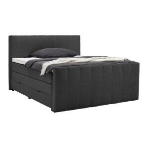 wohnli-moebel-suche-001933000309 Wohnli Möbelsuche - Boxspringbett Malaga Schwarz ca. 180x200cm