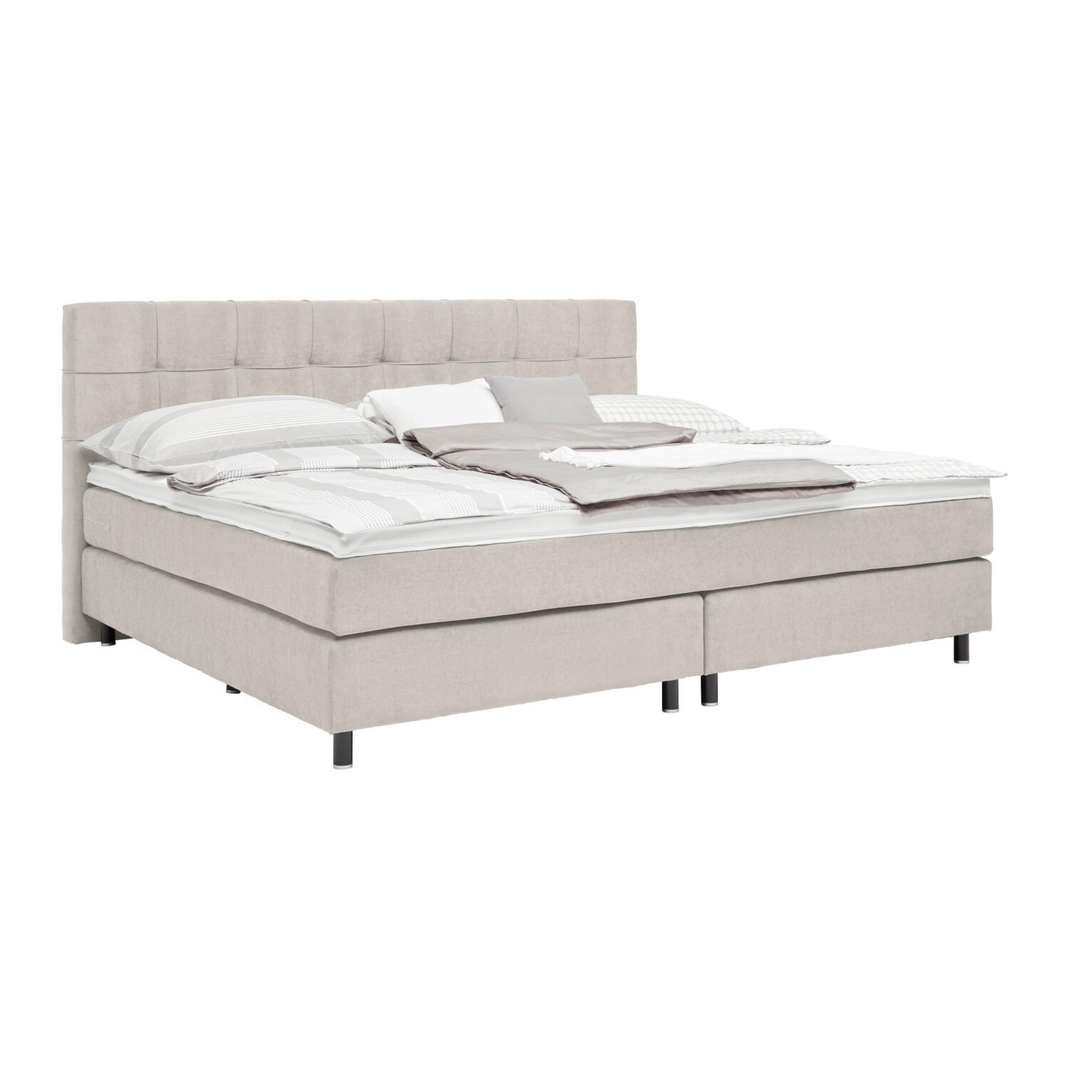 Wohnli Möbelsuche - Boxspringbett Primo Beige ca. 220x200cm
