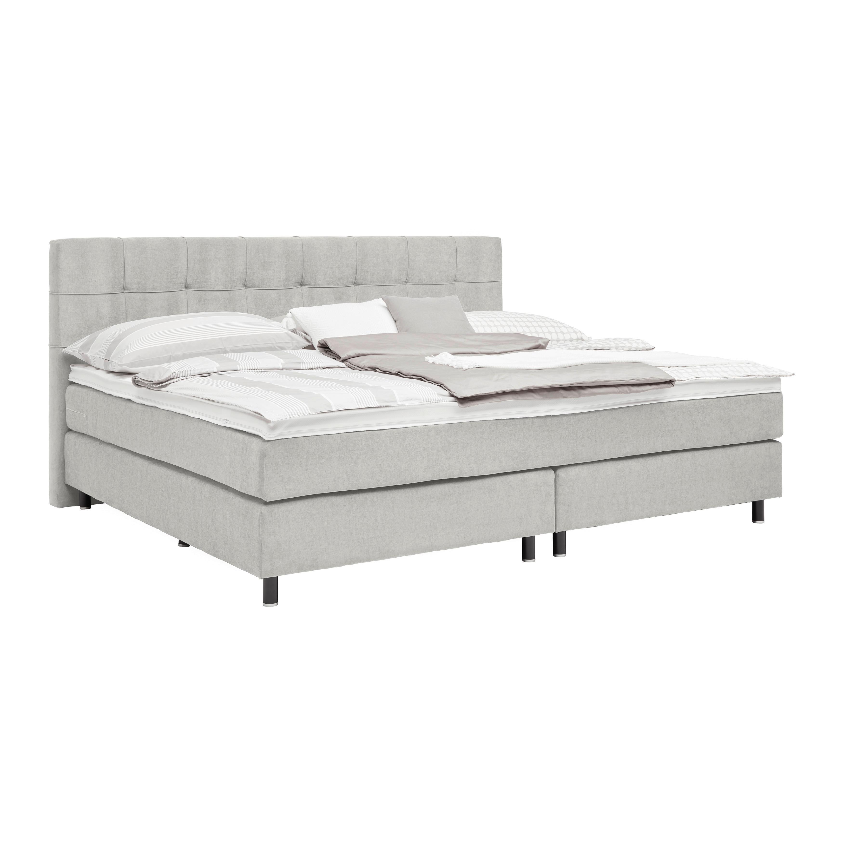 wohnli-moebel-suche-001933005018 Wohnli Möbelsuche - Boxspringbett Primo Hellgrau ca. 220x200cm