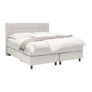 Wohnli Möbelsuche - Boxspringbett Primo Hellgrau ca. 180x200cm