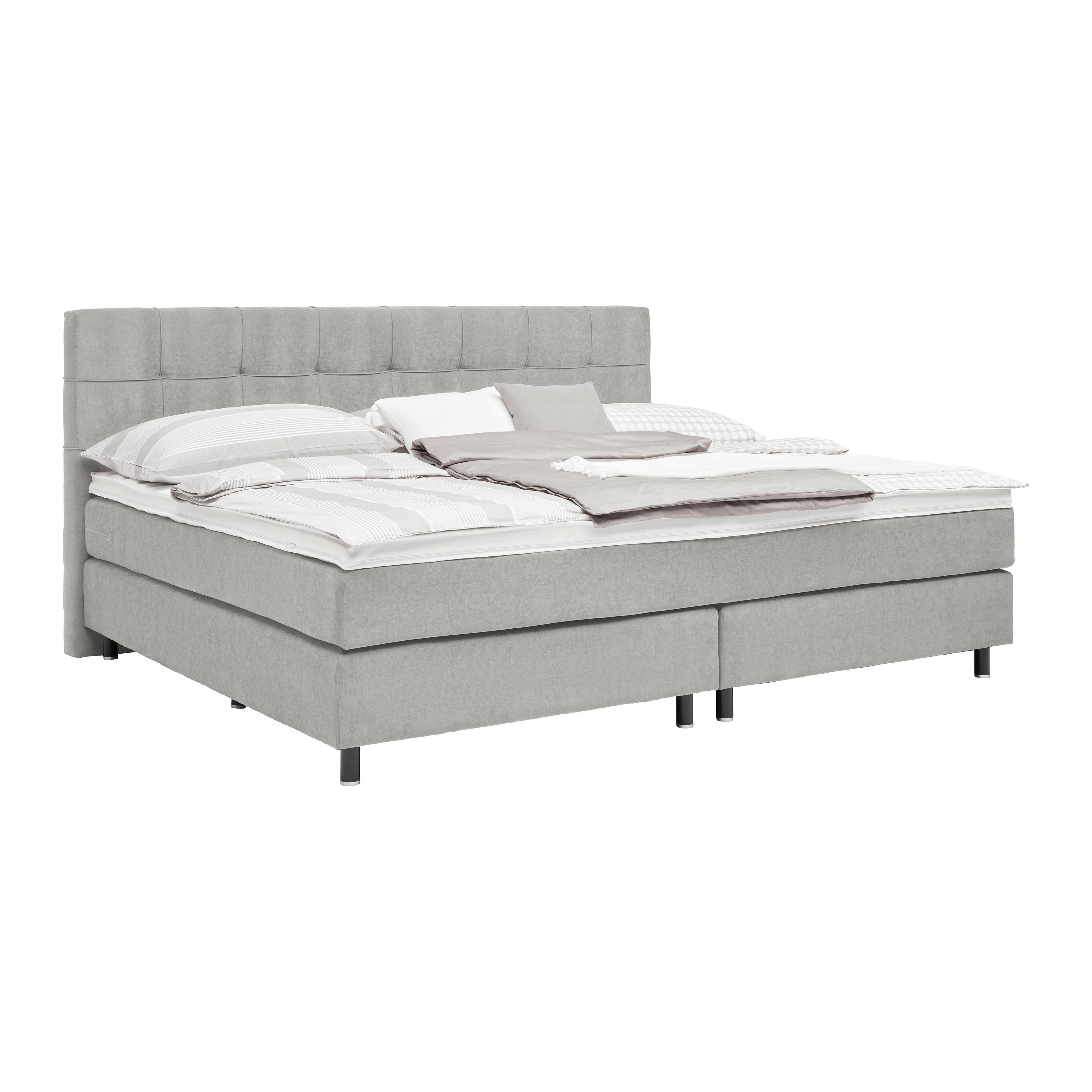 wohnli-moebel-suche-001933005022 Wohnli Möbelsuche - Boxspringbett Primo Hellgrau ca. 220x200cm