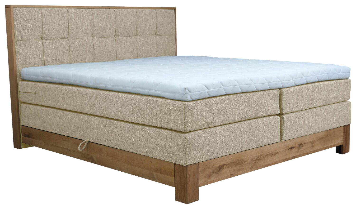 Wohnli Möbelsuche - Boxspringbett Cloud Beige ca. 180x200cm