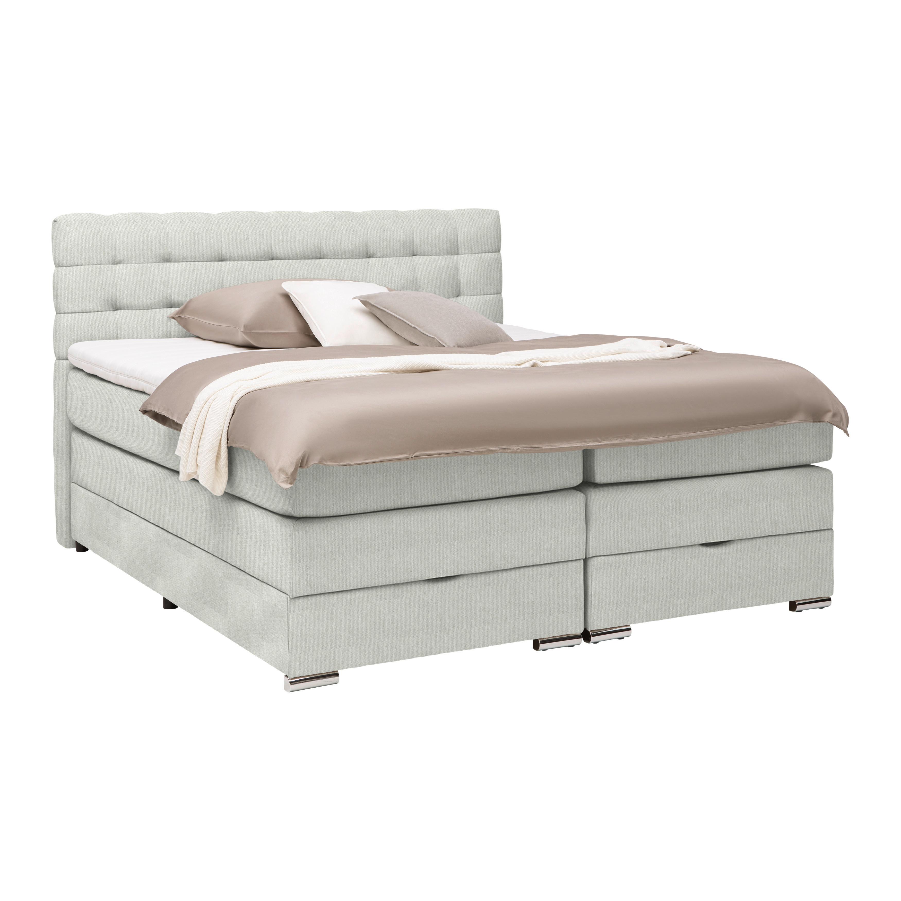 wohnli-moebel-suche-001933006204 Wohnli Möbelsuche - Boxspringbett London Grau ca. 160x200cm