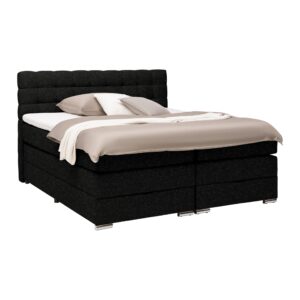 wohnli-moebel-suche-001933006208 Wohnli Möbelsuche - Boxspringbett London Schwarz ca. 160x200cm