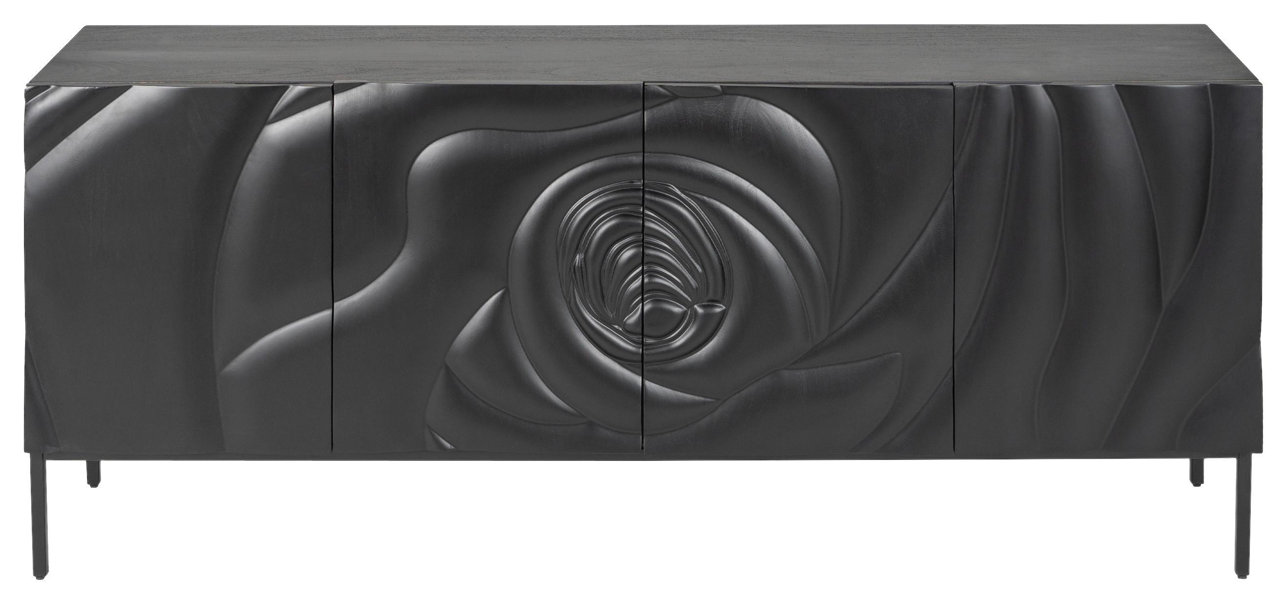 wohnli-moebel-suche-001944006201 Wohnli Möbelsuche - Sideboard Black Rose Schwarz