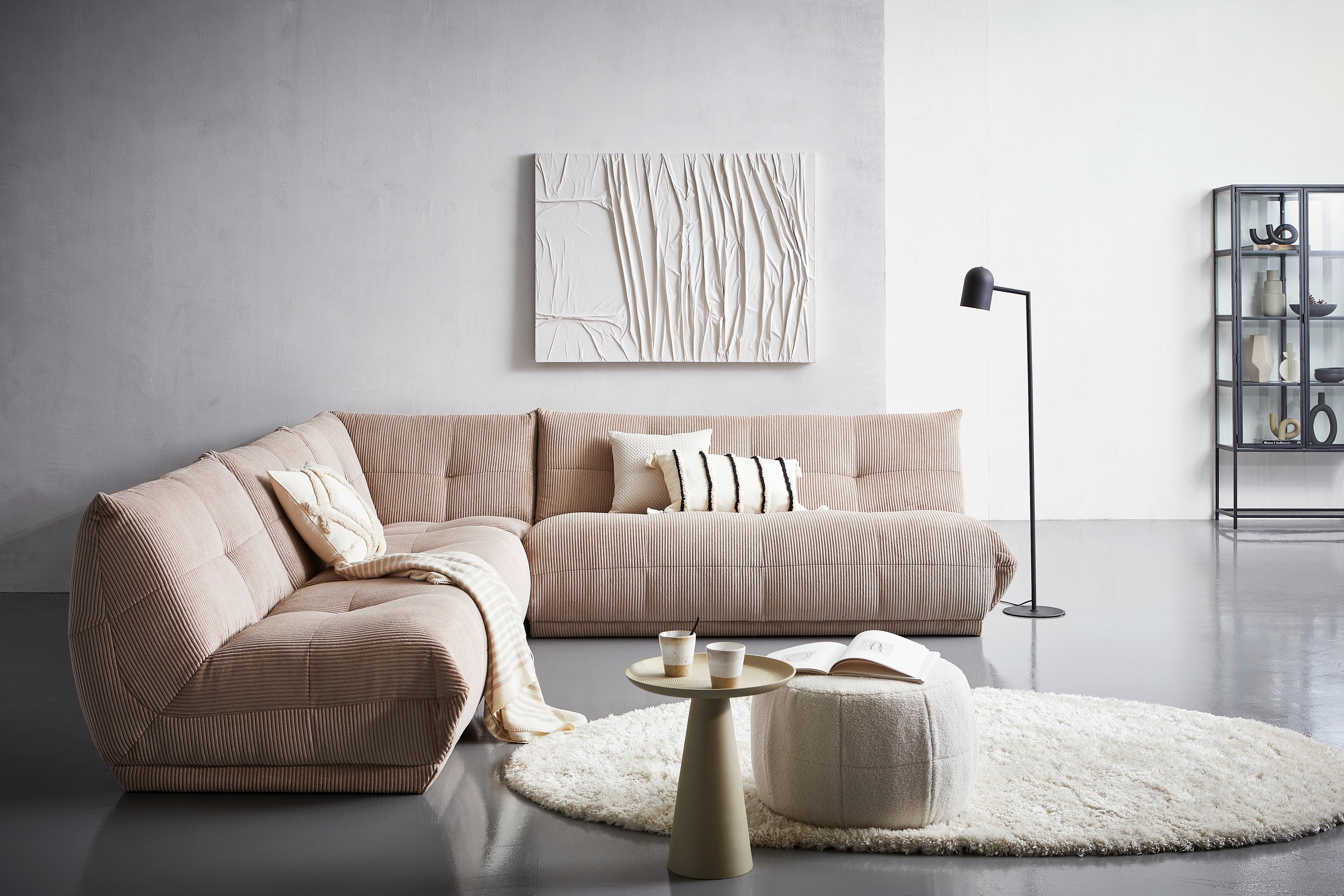 Modul Sofa Giselle Ecke Taupe Textil Livetastic Möbel > Sofas & Couches > Sofas Taupe
