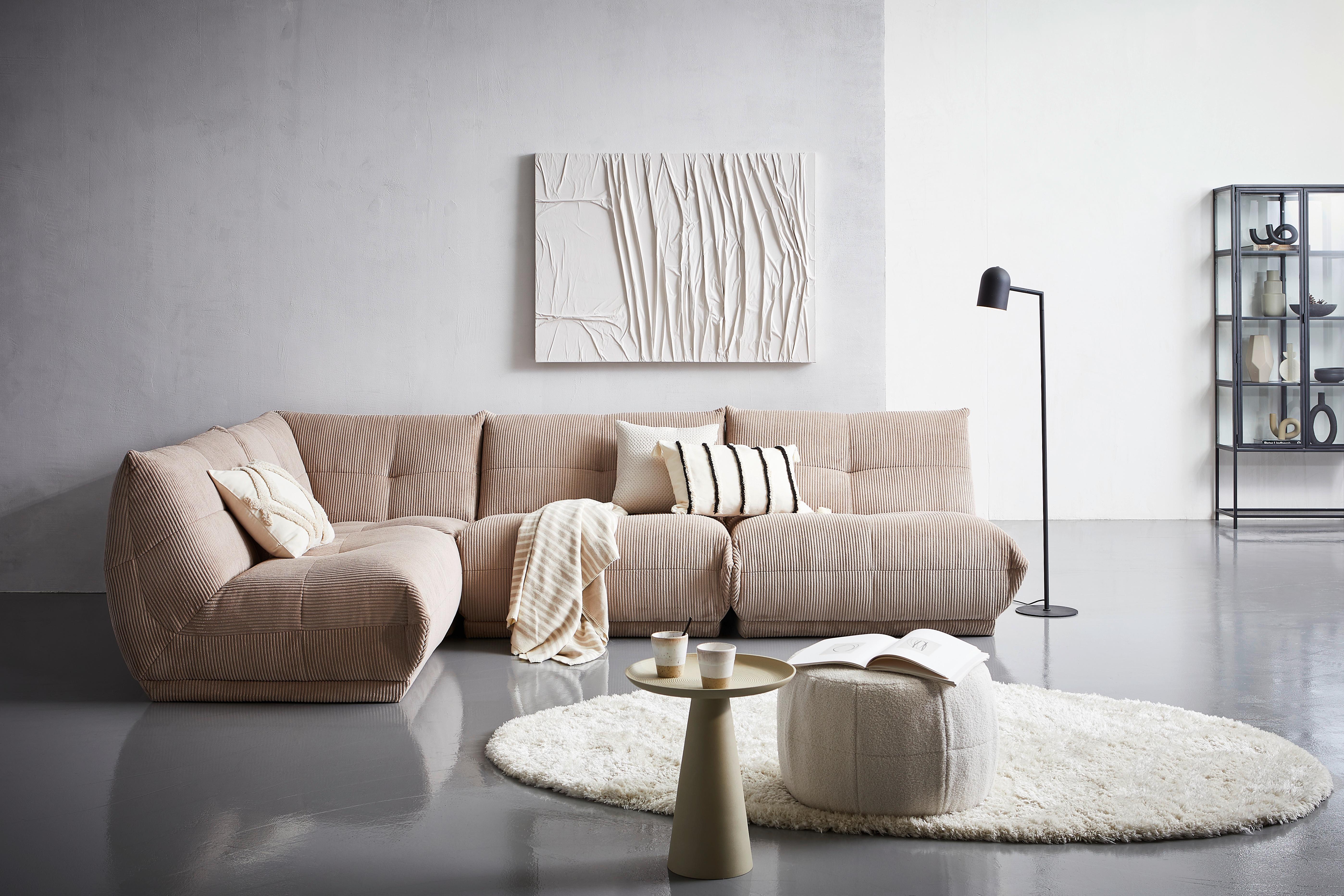 Modul Sofaelement Giselle Taupe Textil Livetastic Möbel > Sofas & Couches > Sofas Taupe