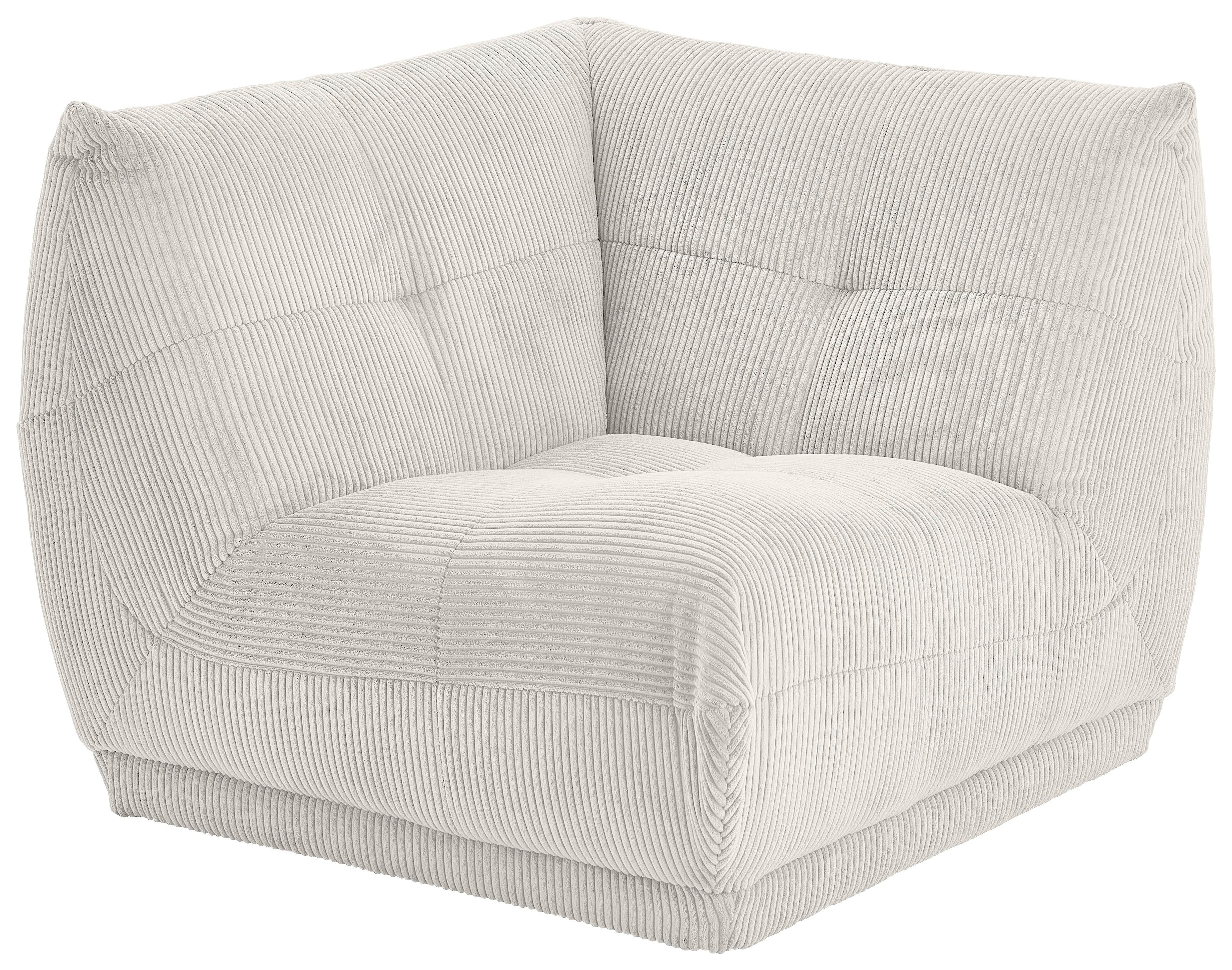 Wohnli Möbelsuche - Modul Sofa Giselle Ecke Weiß