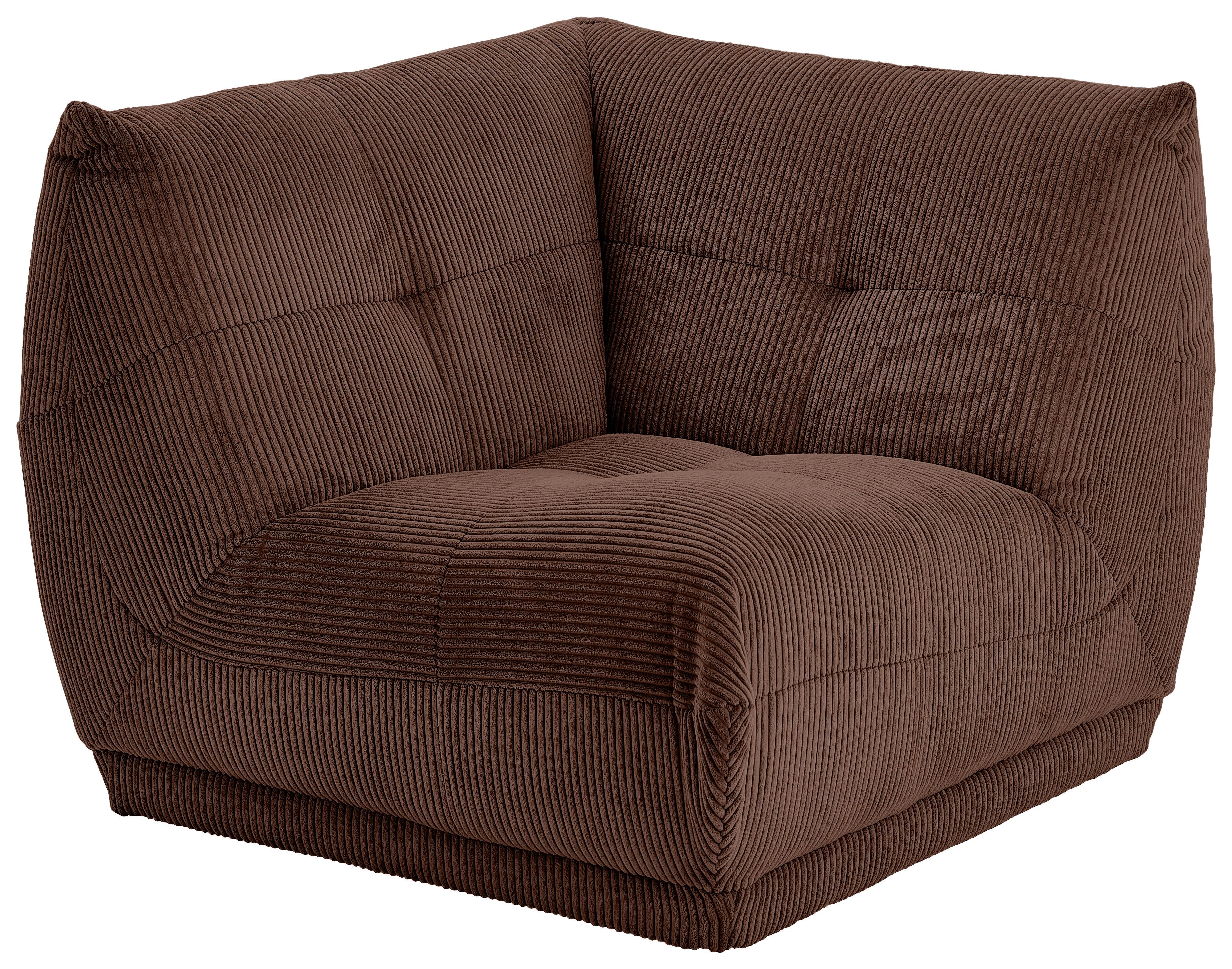 Wohnli Möbelsuche - Modul Sofa Giselle Ecke Braun