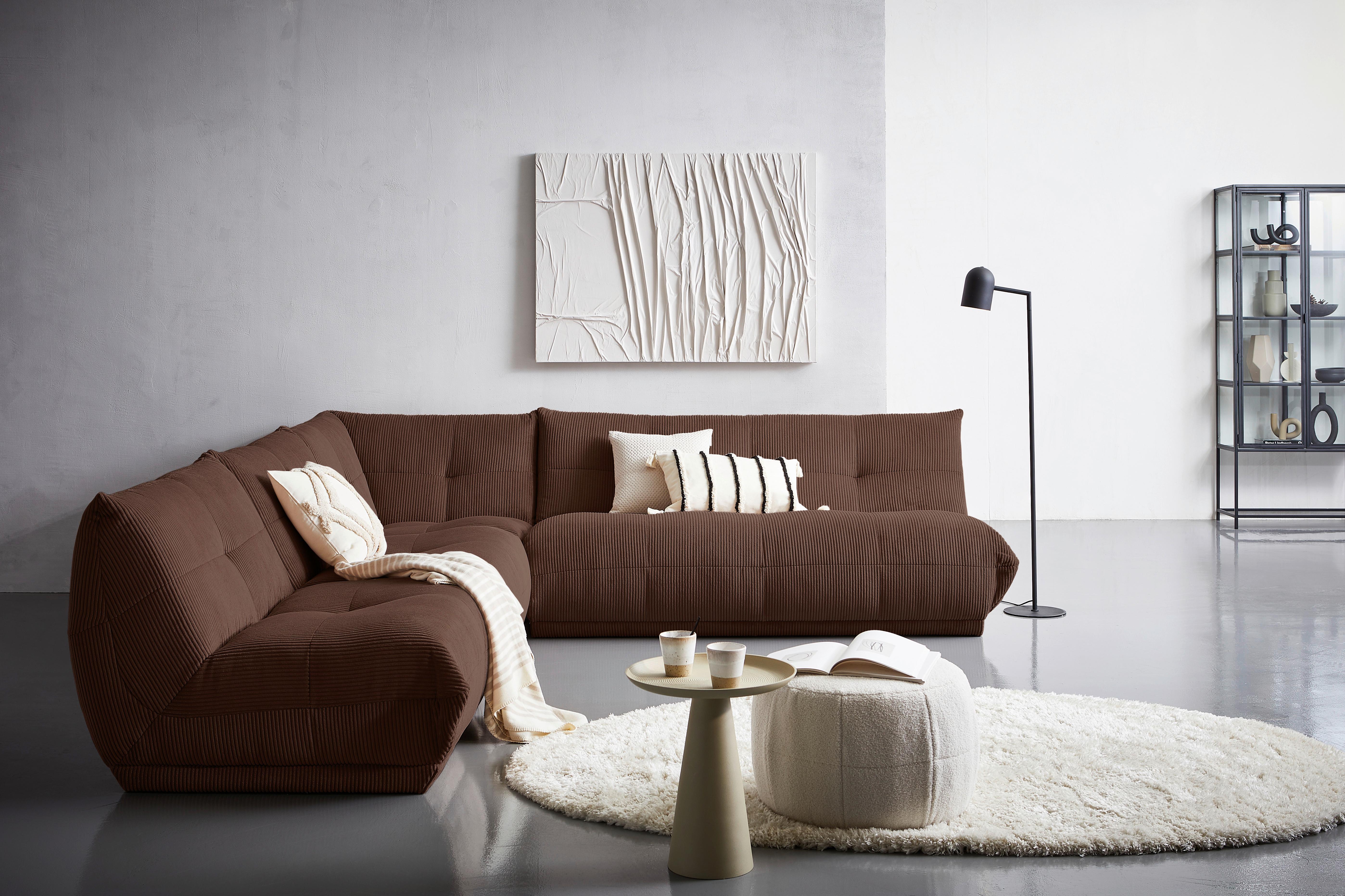 Modul Sofaelement Giselle Braun Textil Livetastic Möbel > Sofas & Couches > Sofas Braun