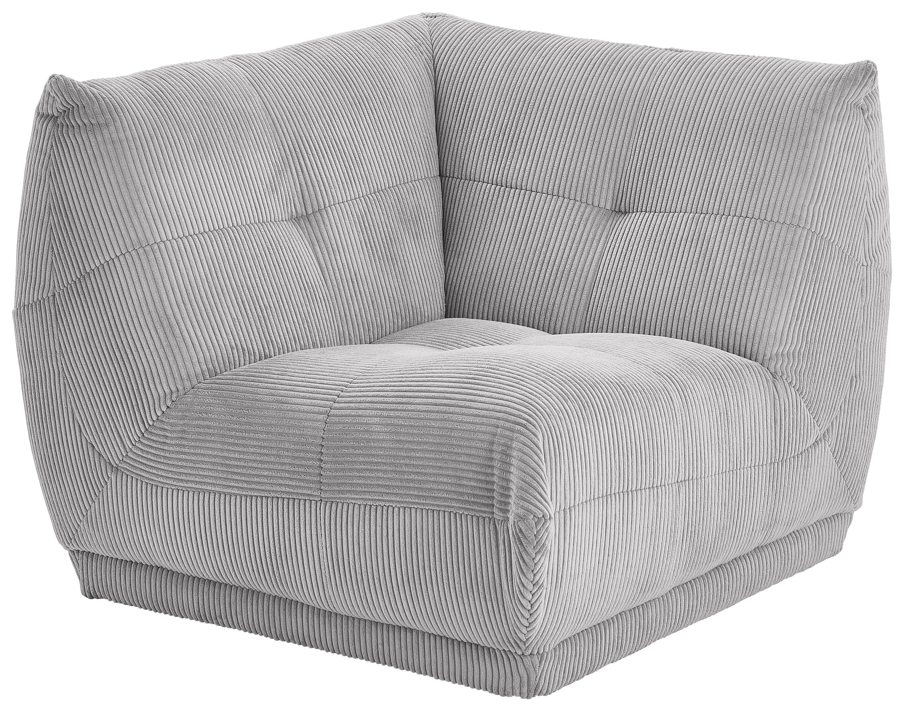 Wohnli Möbelsuche - Modul Sofa Giselle Ecke Grau