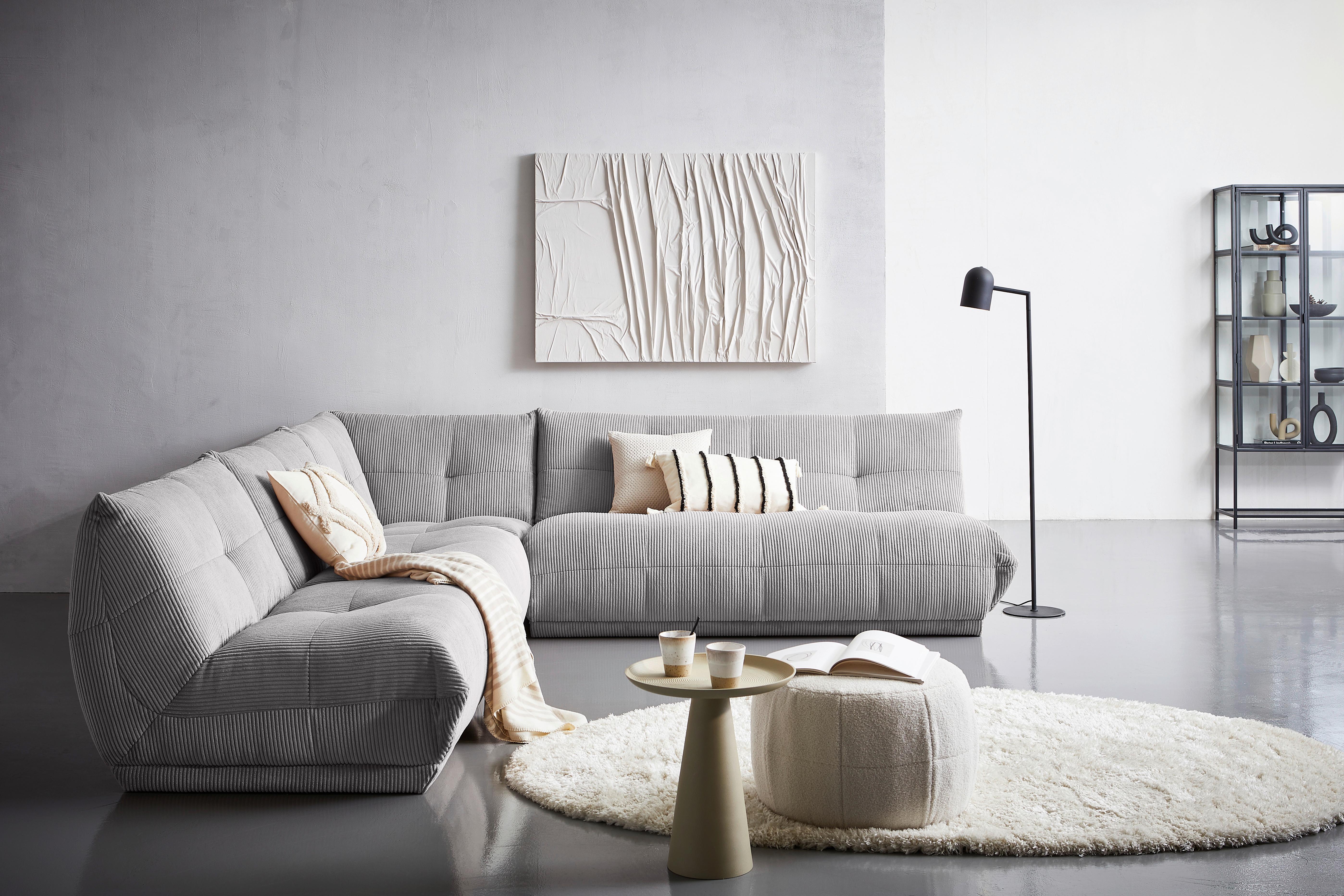 Modul Sofaelement Giselle Grau Textil Livetastic Möbel > Sofas & Couches > Sofas Grau