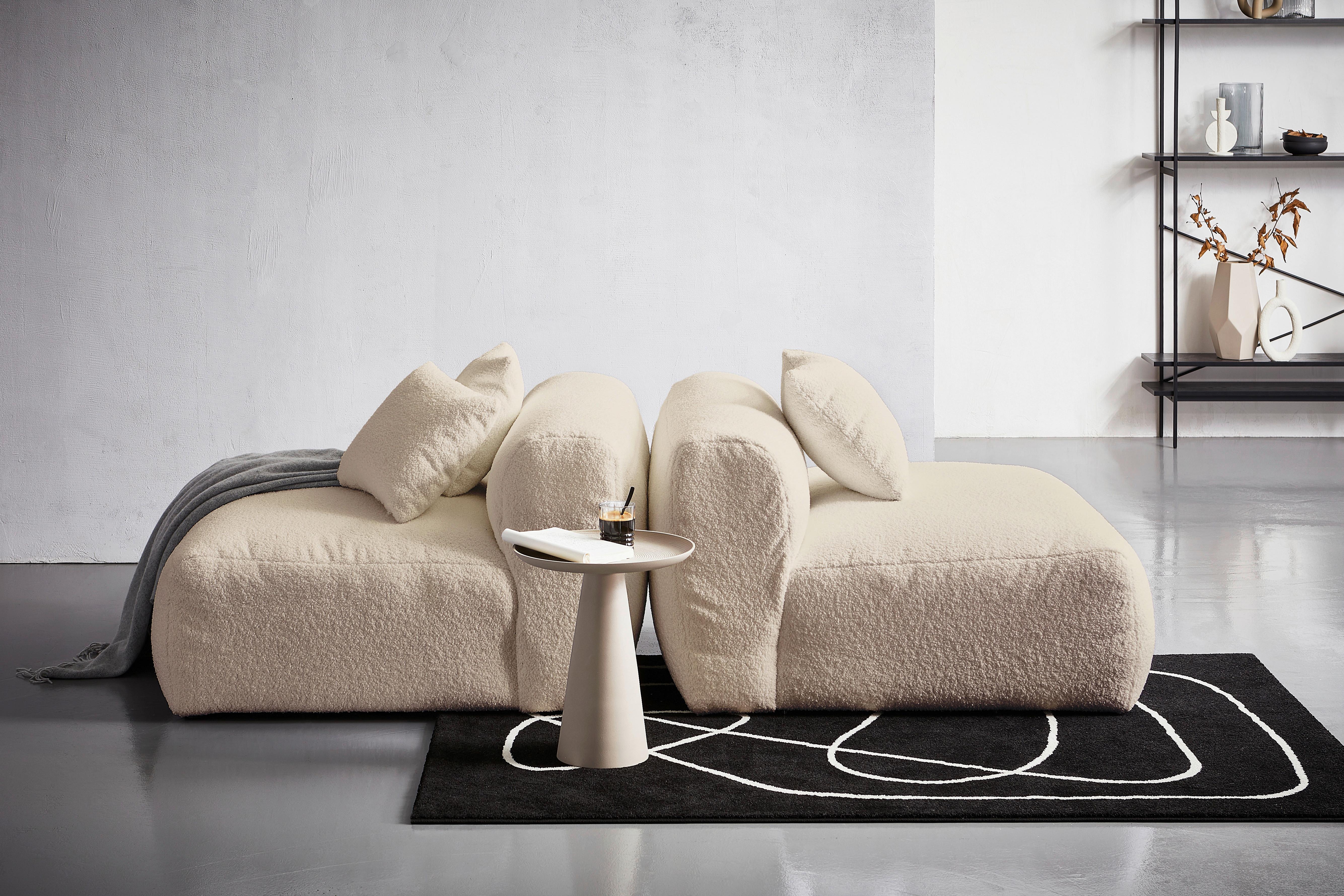 Modul Sofaelement Bloom Beige Textil Livetastic Möbel > Sofas & Couches > Sofas Beige