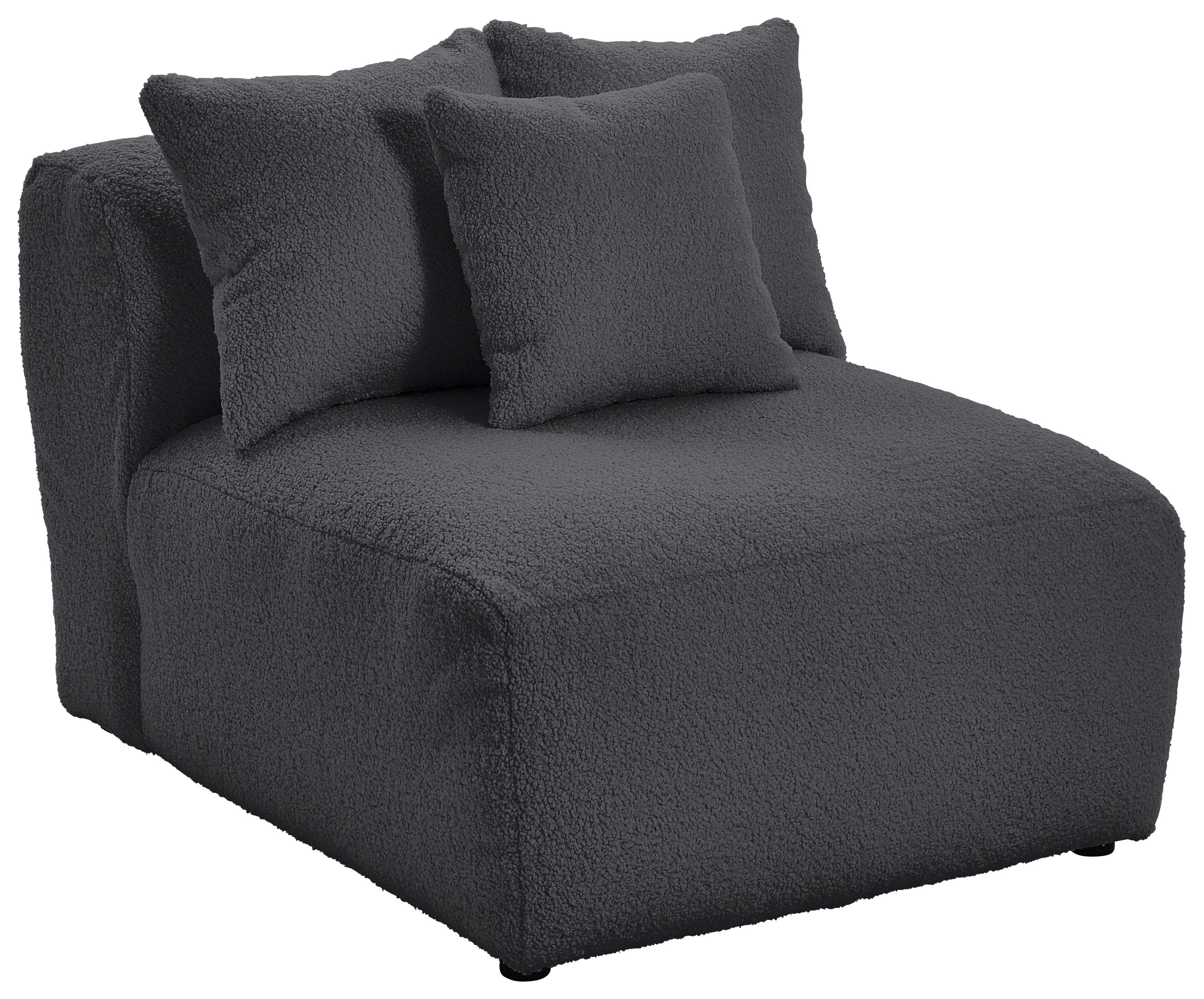 Wohnli Möbelsuche - Modul Sofaelement Bloom Dunkelgrau