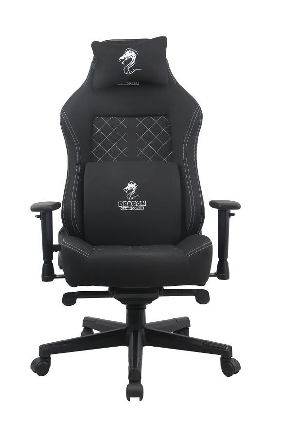 Gamingstuhl Dragon Schwarz/Weiß Metall, Kunststoff, Textil Mömax Möbel > Stühle > Bürostühle > Gamingstühle Schwarz