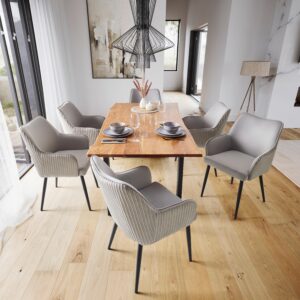 wohnli-moebel-suche-002014004503-1 Esstisch Malmo in Holz Akazie massiv ca. 180x90 cm Holz, Metall Bessagi Home Möbel > Tische > Esstische > Esstische Holz Braun