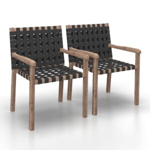 Gartensessel-Set 2-er Set Lauria Schwarz Holz/Textil Holz, Textil Bessagi Garden Garten & Outdoor > Gartenmöbel > Gartenstühle Schwarz