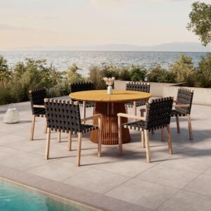 wohnli-moebel-suche-002014022102 Wohnli Möbelsuche - Gartensessel-Set 2-er Set Lauria Schwarz Holz/Textil