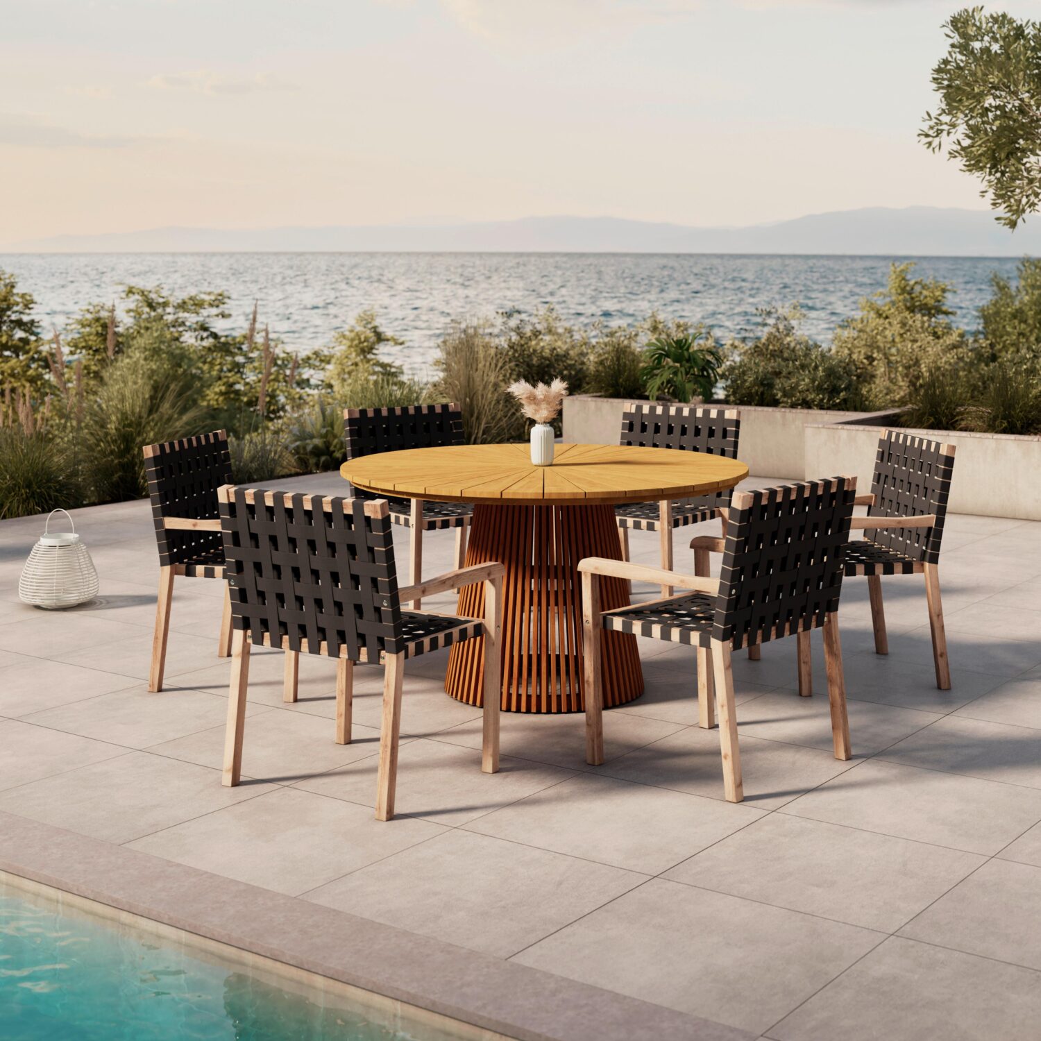 wohnli-moebel-suche-002014022102 Wohnli Möbelsuche - Gartensessel-Set 2-er Set Lauria Schwarz Holz/Textil