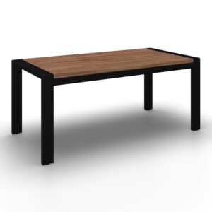 wohnli-moebel-suche-002026003201-1 Esstisch Aleya Walnussfarben MDF ca. 180x90 cm Holz, Metall, Holzwerkstoff Bessagi Home Möbel > Tische > Esstische > Esstische Holz Braun