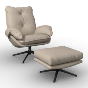 Wohnli Möbelsuche - Sessel Andrea Lederlook Beige