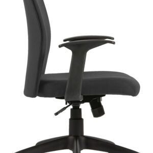 Drehstuhl Rocket Schwarz Kunststoff, Textil MID.YOU Möbel > Stühle > Bürostühle > Bürostühle ergonomisch Schwarz